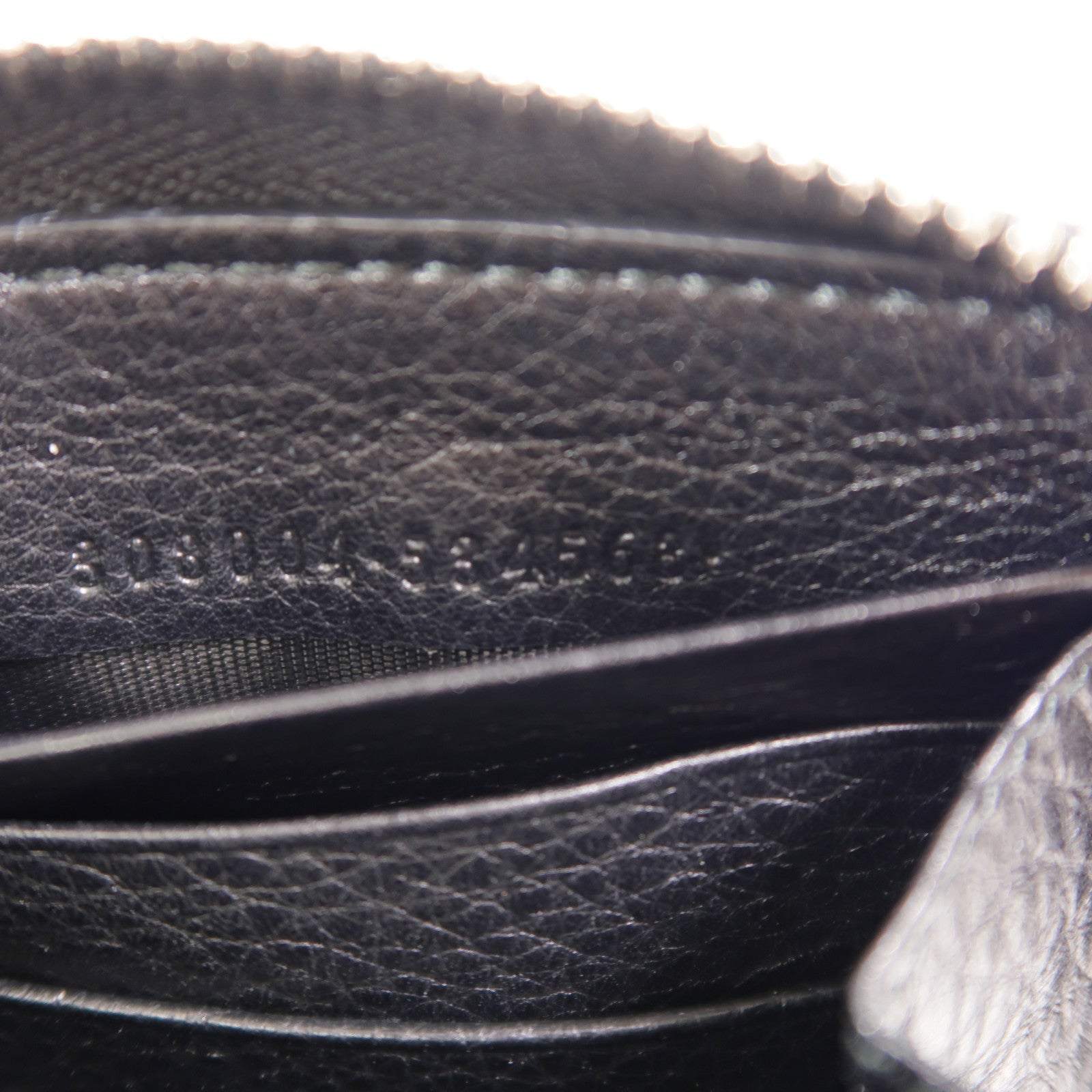 GUCCI 牛皮皮革Zipper long Wallet長錢包