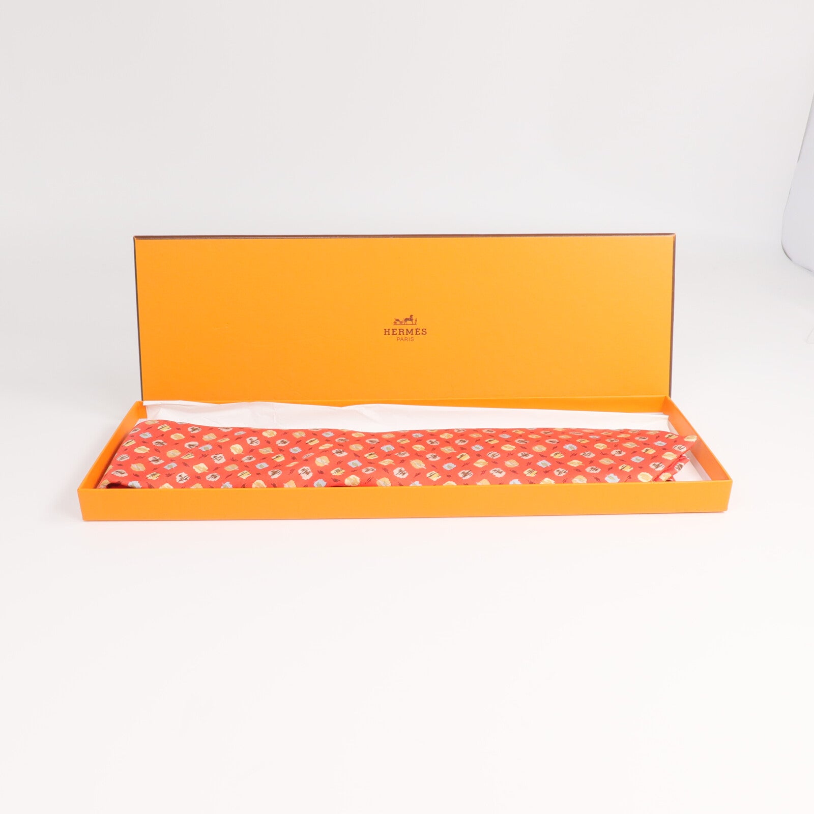 HERMES 絲質Tie領帶