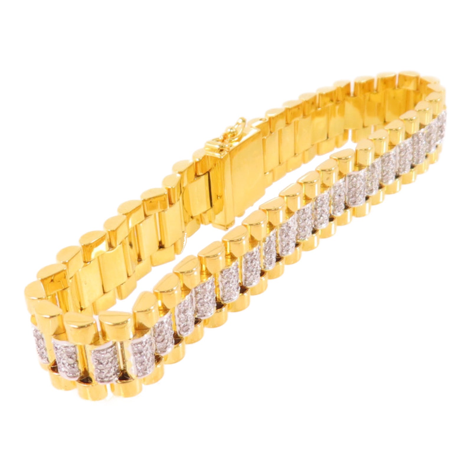 JEWELRY 18K黃金/鑽石Diamond Bracelet手鏈