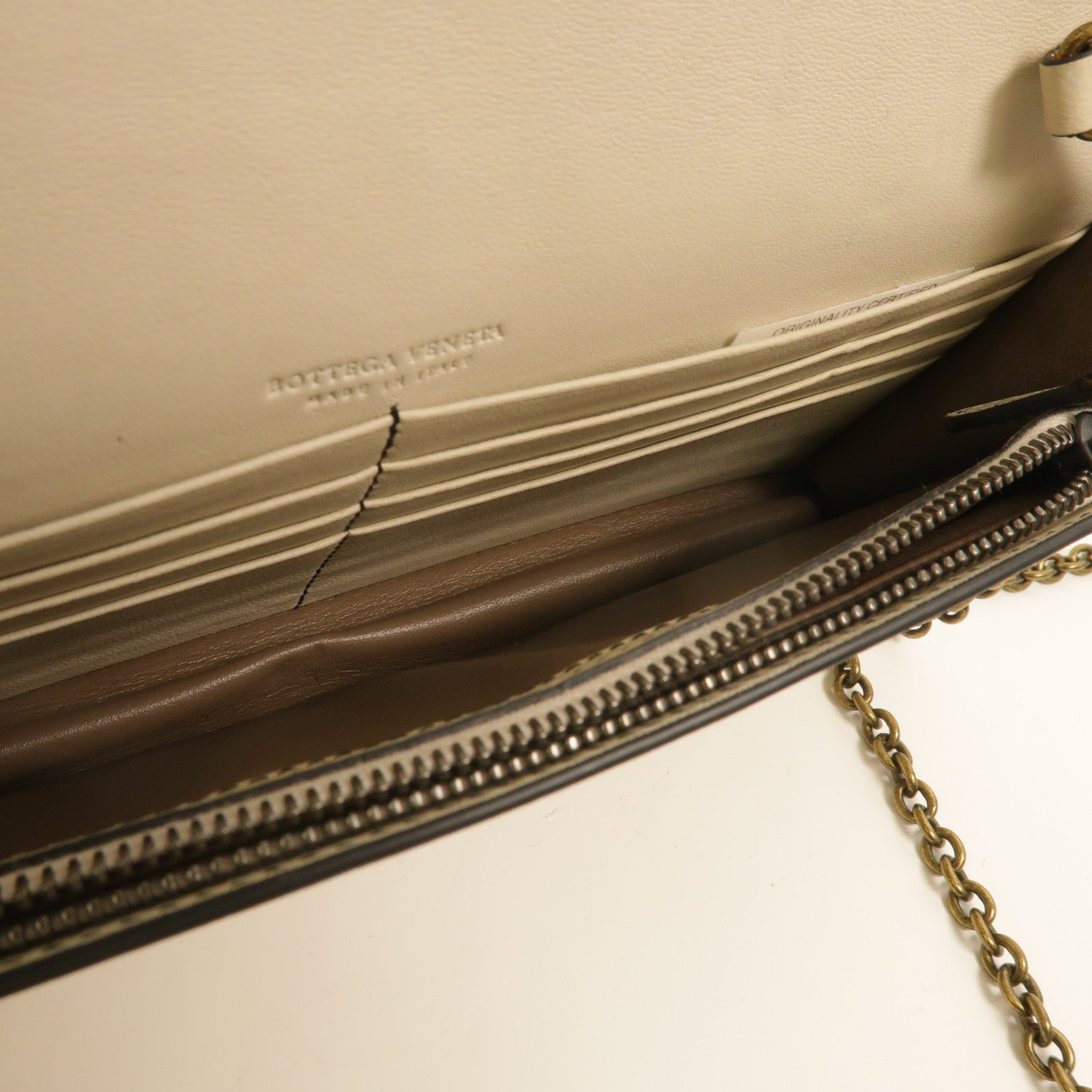 BOTTEGA VENETA 牛皮皮革Chain Shoulder鏈帶肩背袋