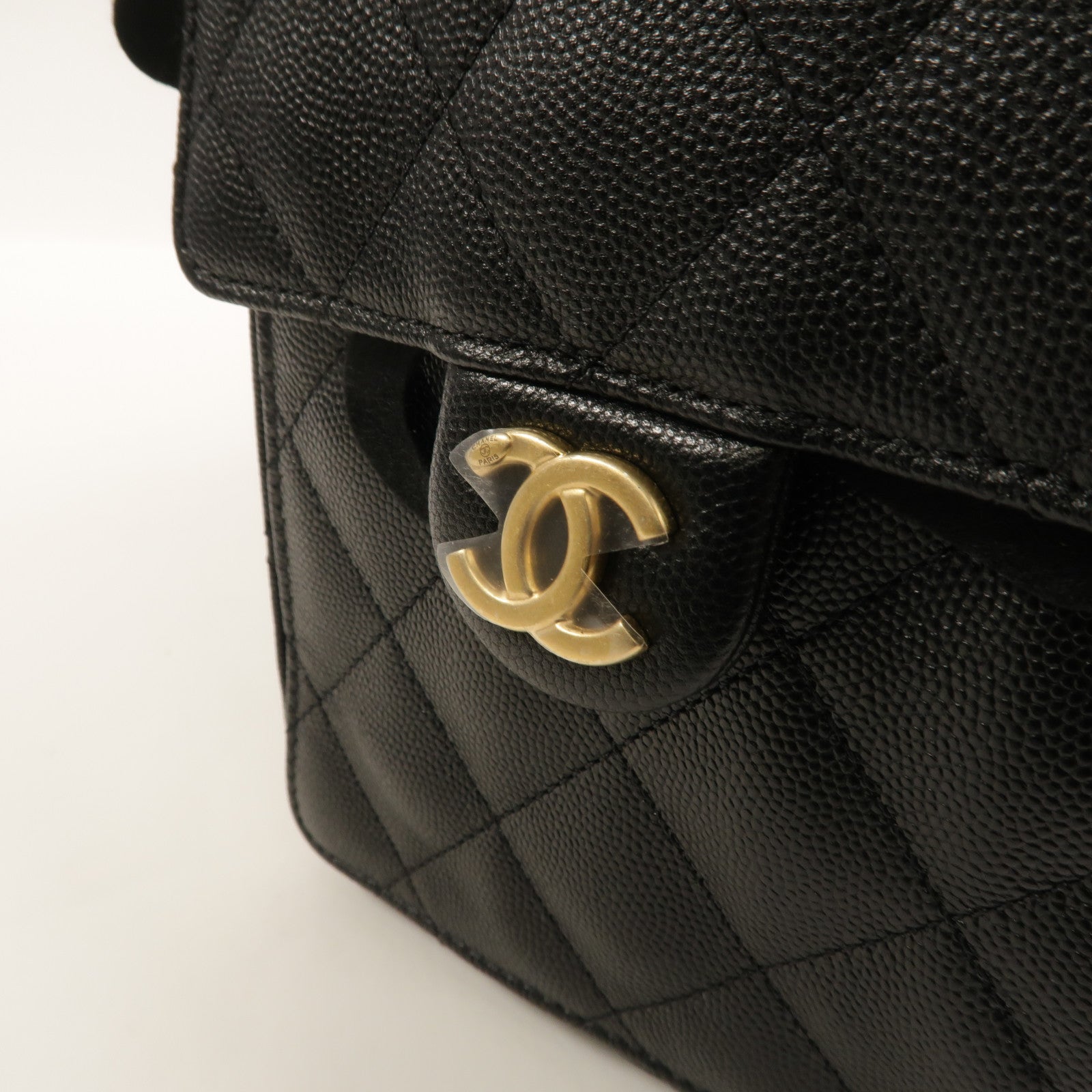 CHANEL 牛皮皮革Chanel 25 Medium鏈帶肩背袋
