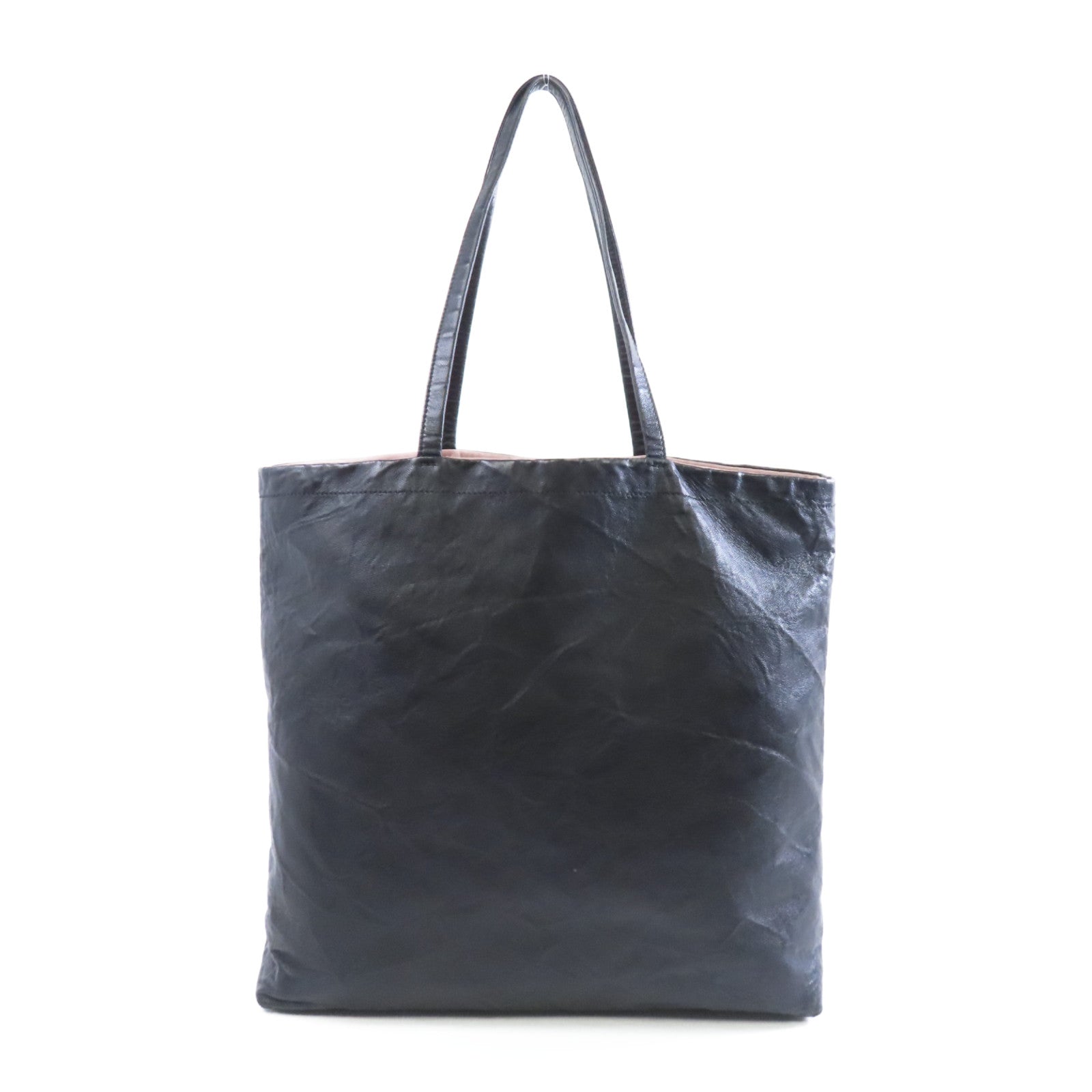 PRADA 牛皮皮革Tote Bag手挽袋黑色