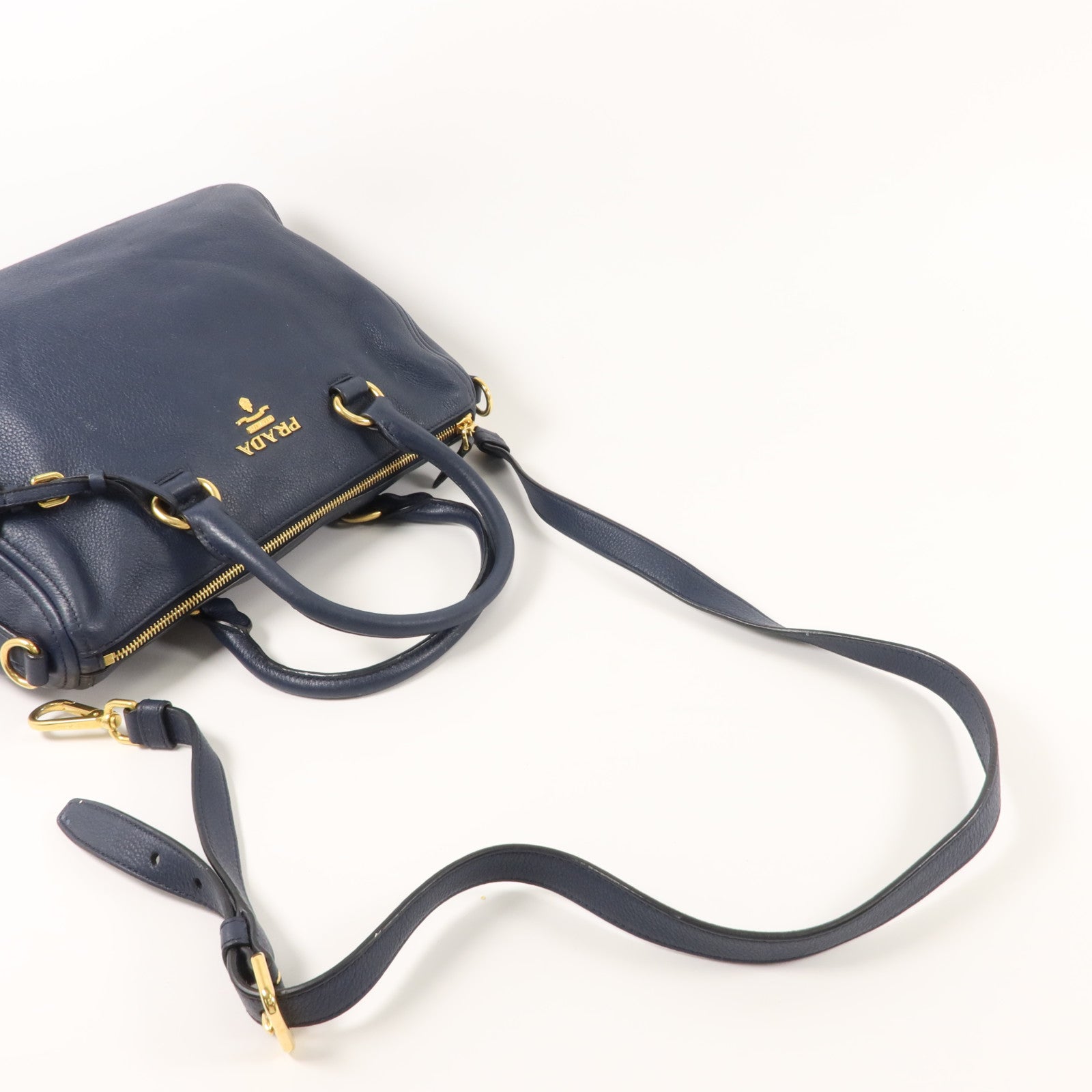 PRADA 牛皮皮革2 Way Shoulder Bag手挽肩背兩用袋