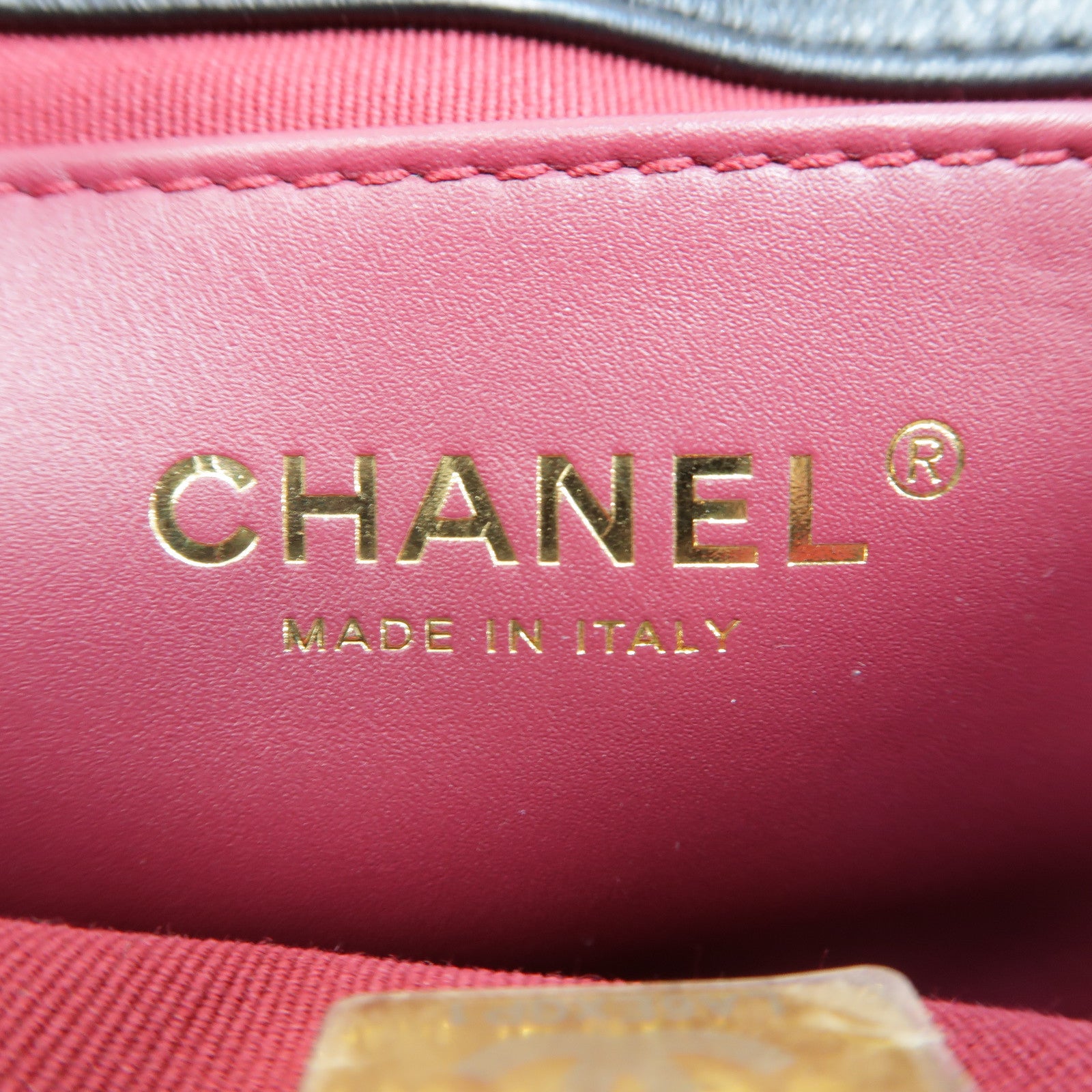 CHANEL 菱格羊皮皮革2way Chain Shoulder Bag金扣手挽肩背兩用袋黑色
