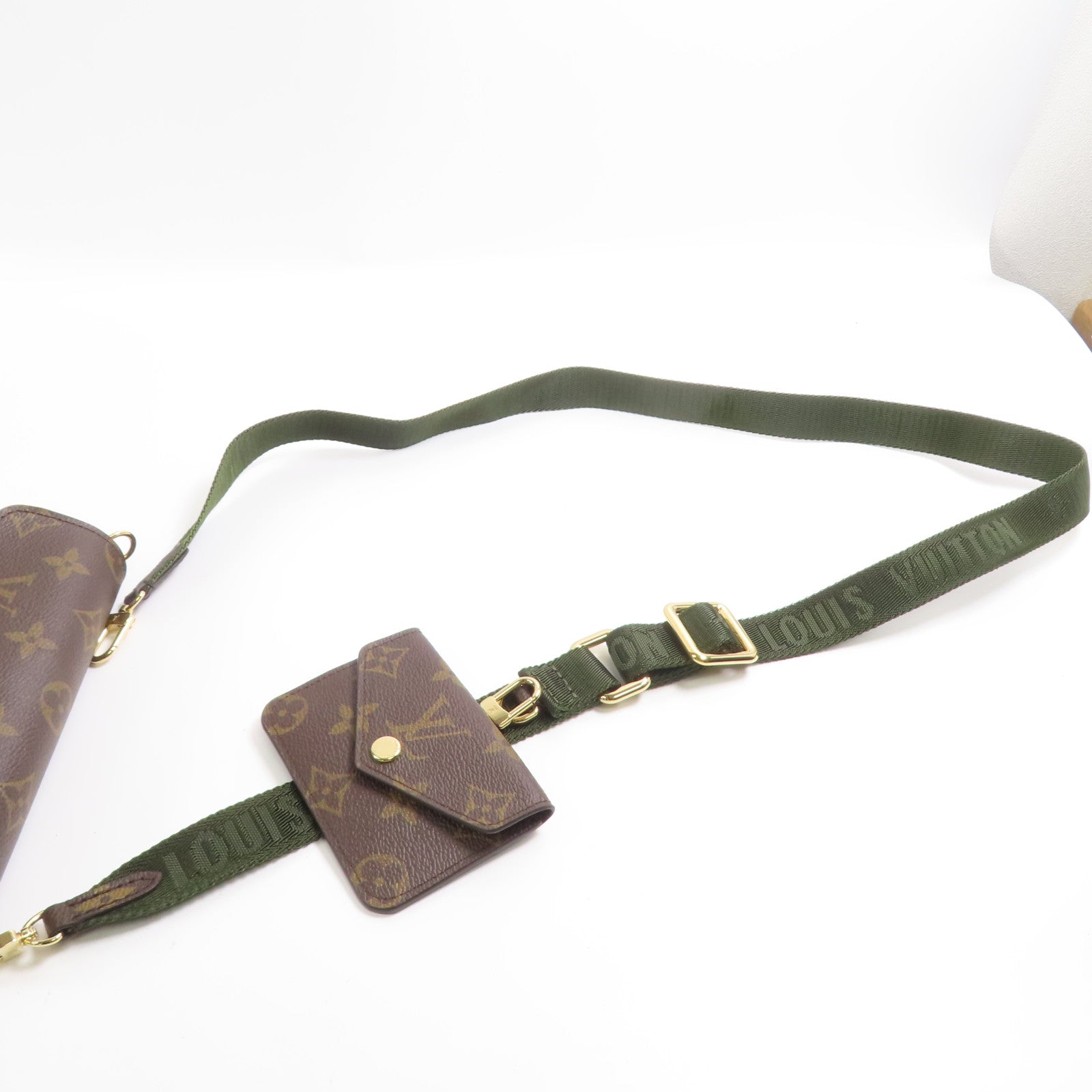 LOUIS VUITTON Monogram Felicie Strap & Go金扣肩背袋