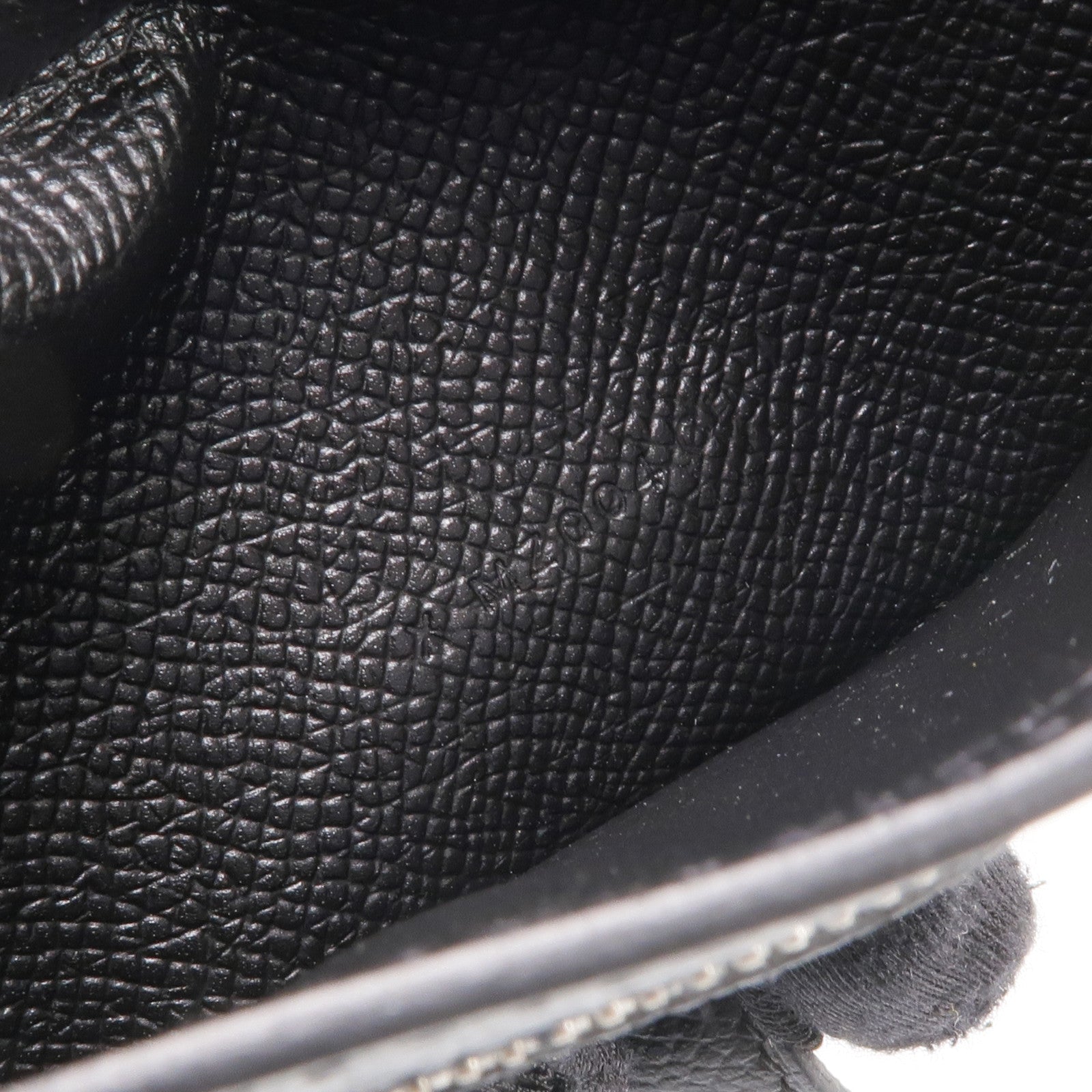 HERMES Epsom皮革Bearn Long Wallet銀扣長錢包Noir