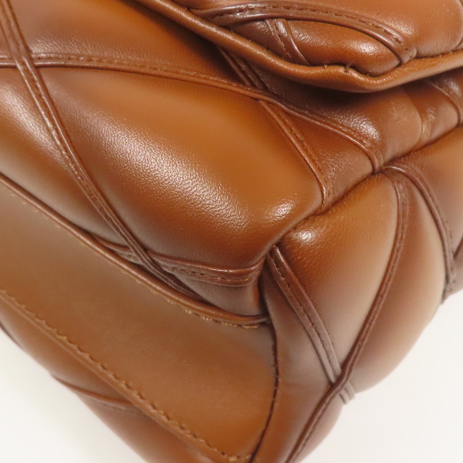 LOUIS VUITTON 羊皮皮革GO-14 MM金扣鏈帶手挽肩背兩用袋