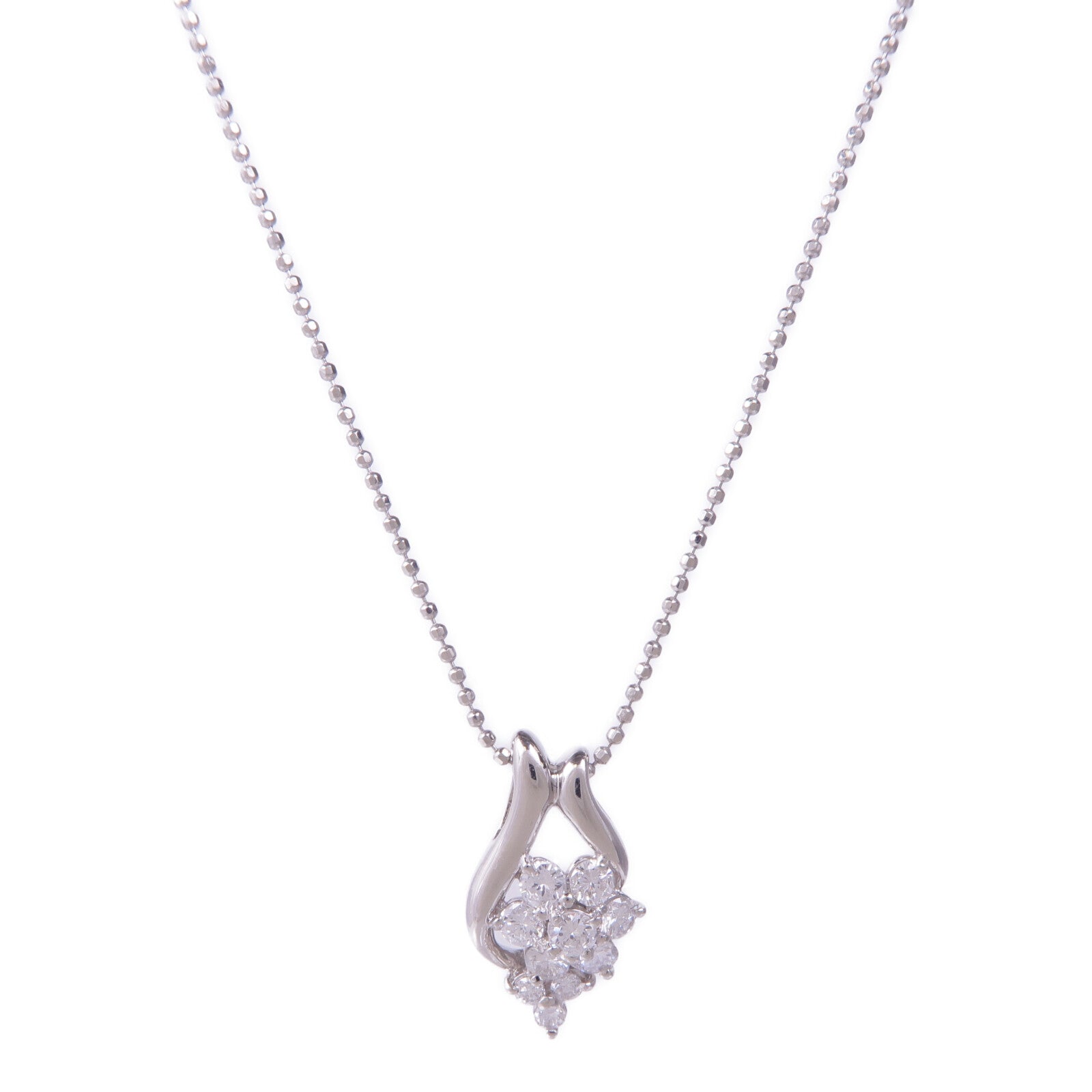 JEWELRY 【激減優惠】PT850鉑金Diamond Necklace鑽石項鍊