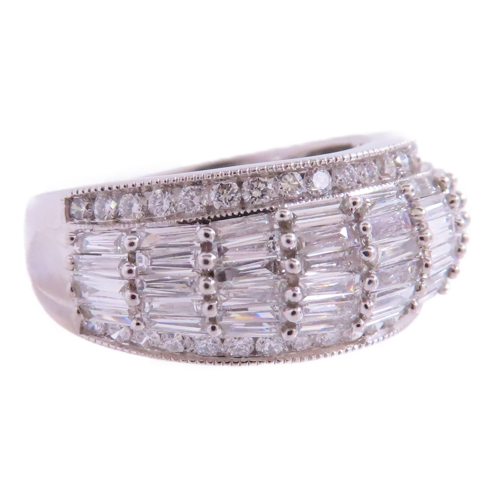 JEWELRY 【激減優惠】18K白金/鑽石Diamond Ring戒指US#6.5