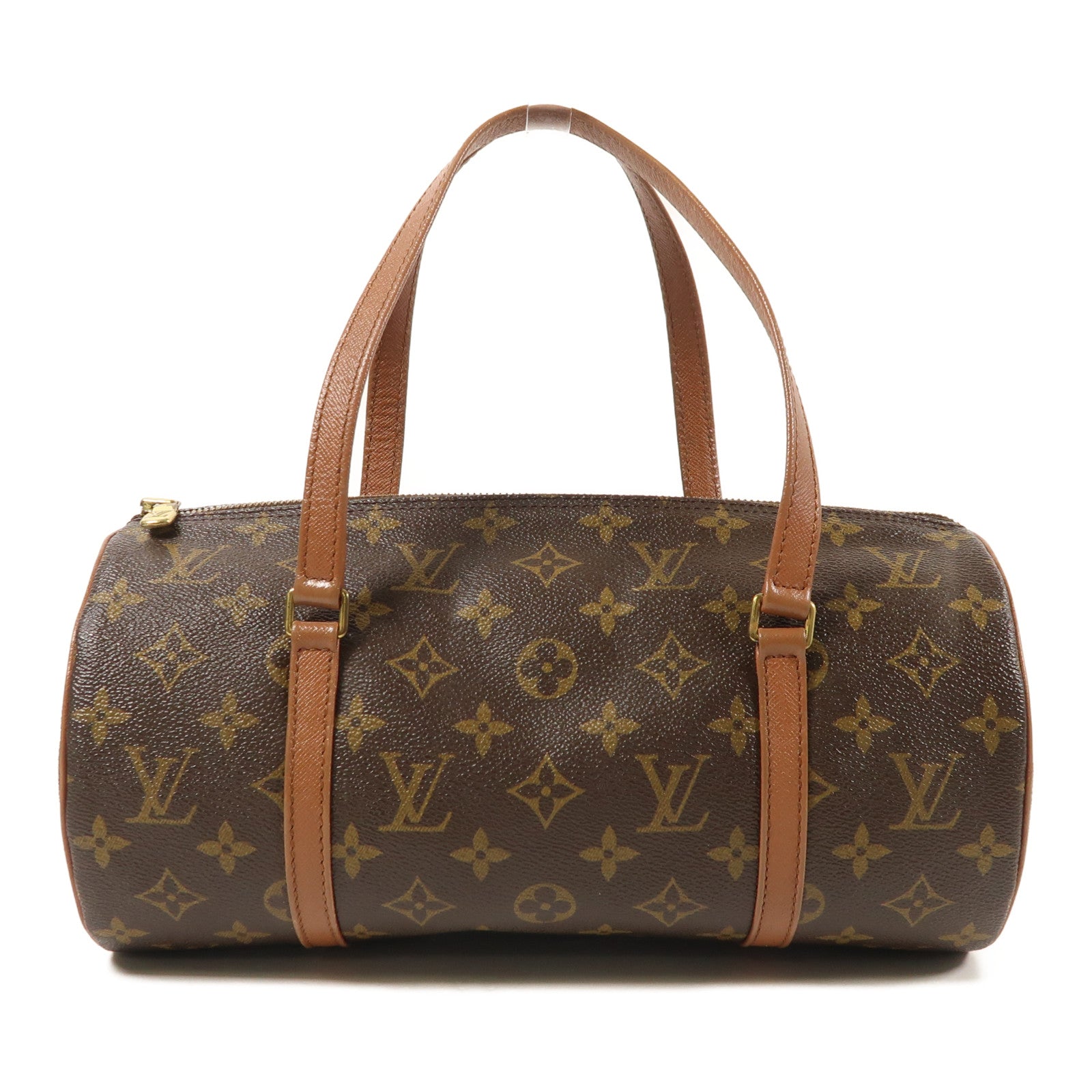 LOUIS VUITTON Monogram Papillon 30金扣手挽袋