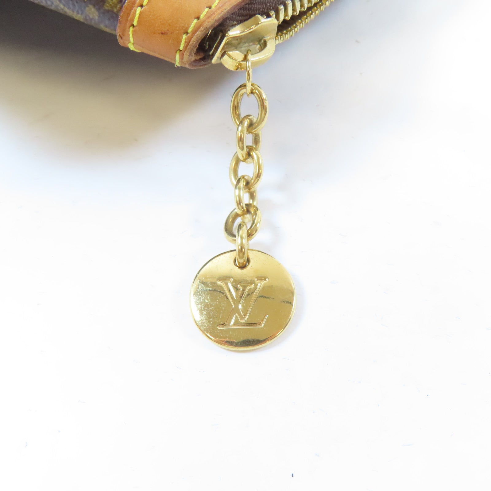 LOUIS VUITTON 【激減優惠】Monogram Tivoli GM金扣手挽袋啡色