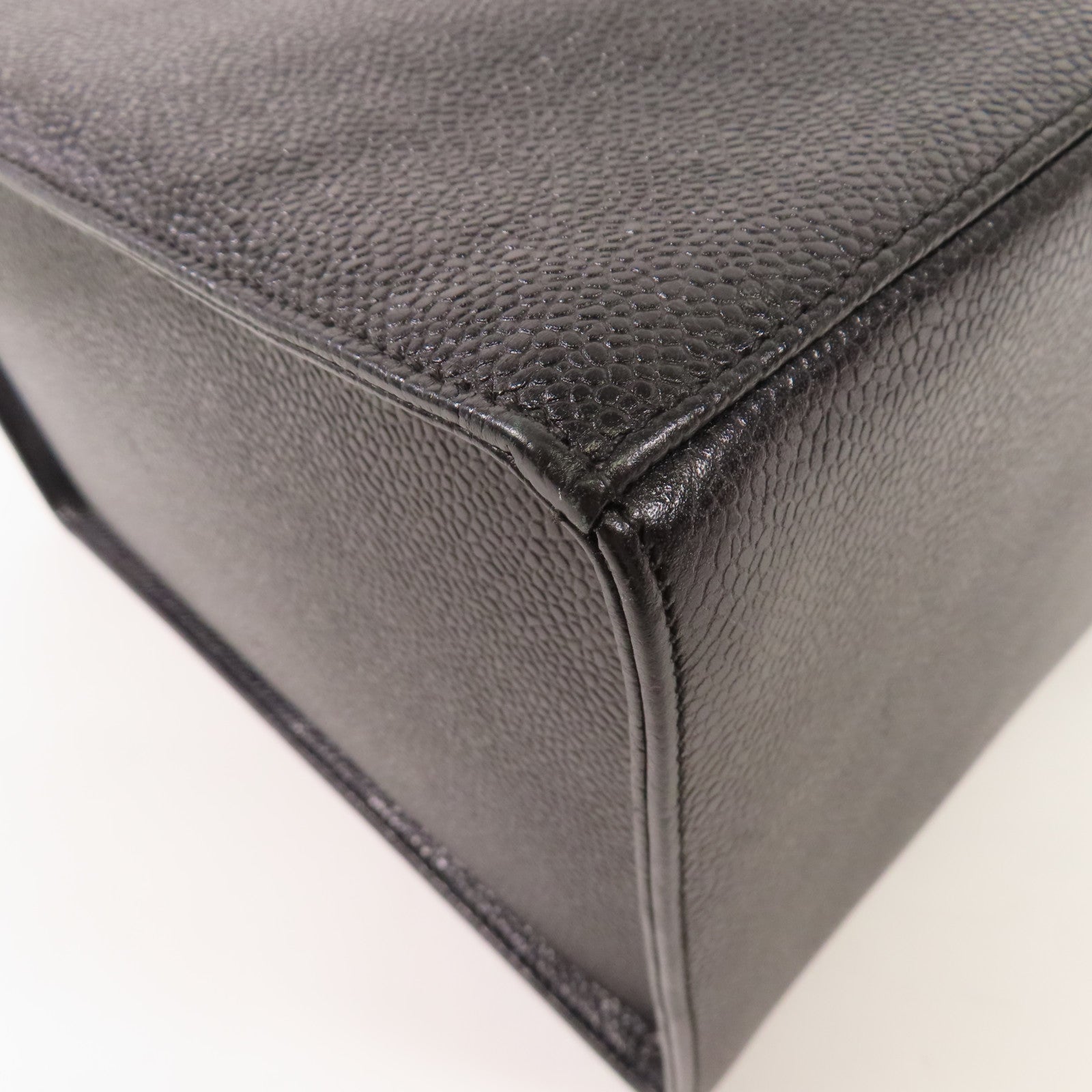 CHANEL 牛皮皮革2 Way Shoulder Bag金扣鏈帶手挽肩背兩用袋