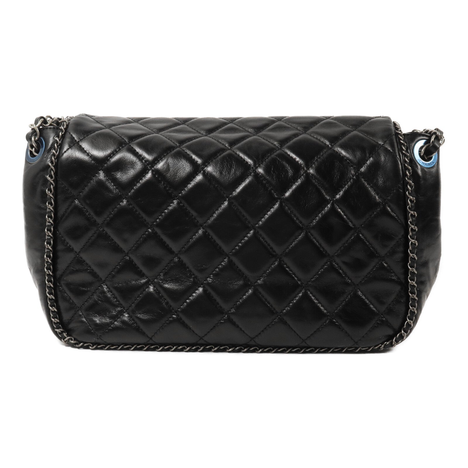 CHANEL 牛皮皮革Chain Shoulder鏈帶肩背袋