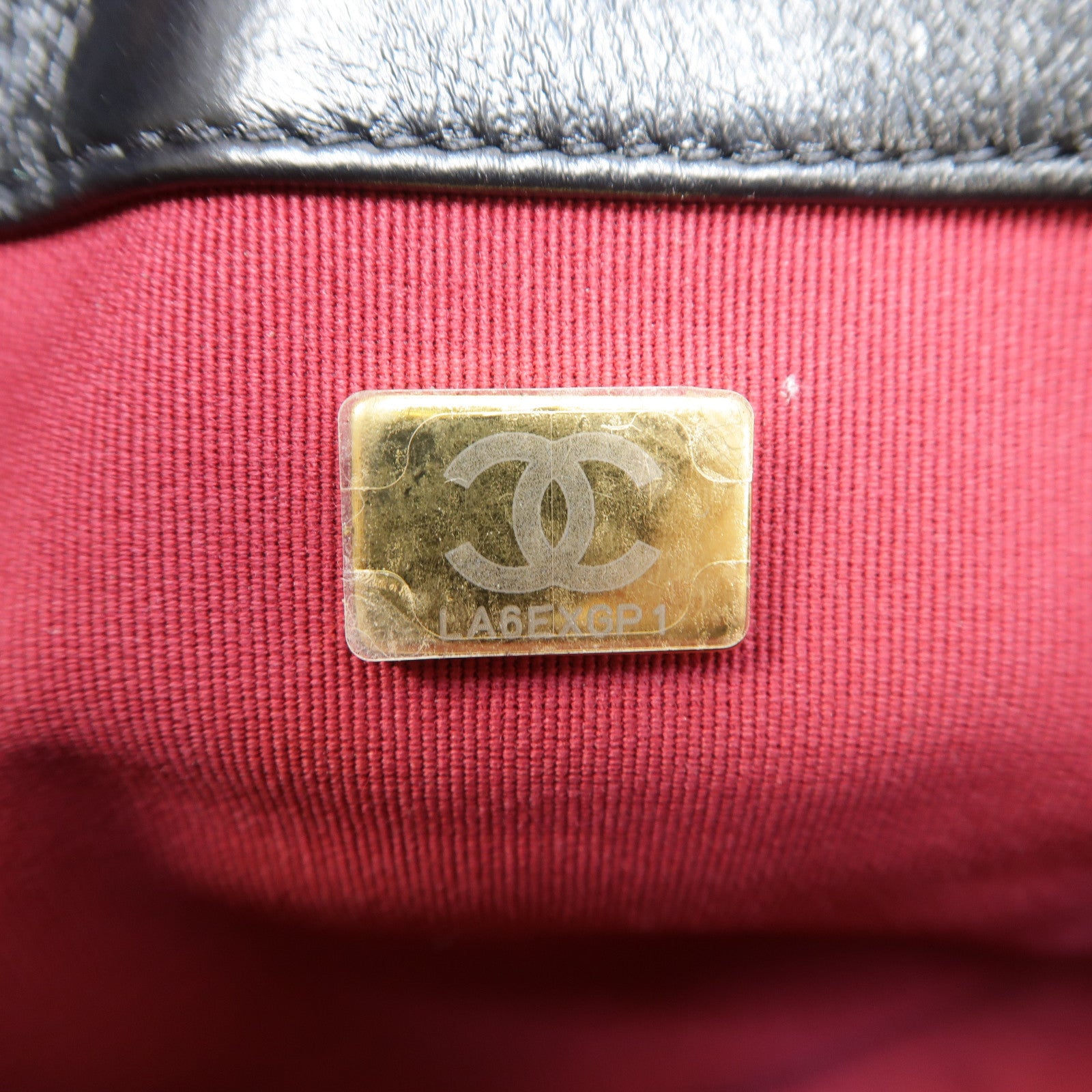 CHANEL 菱格羊皮皮革2way Chain Shoulder Bag金扣手挽肩背兩用袋黑色