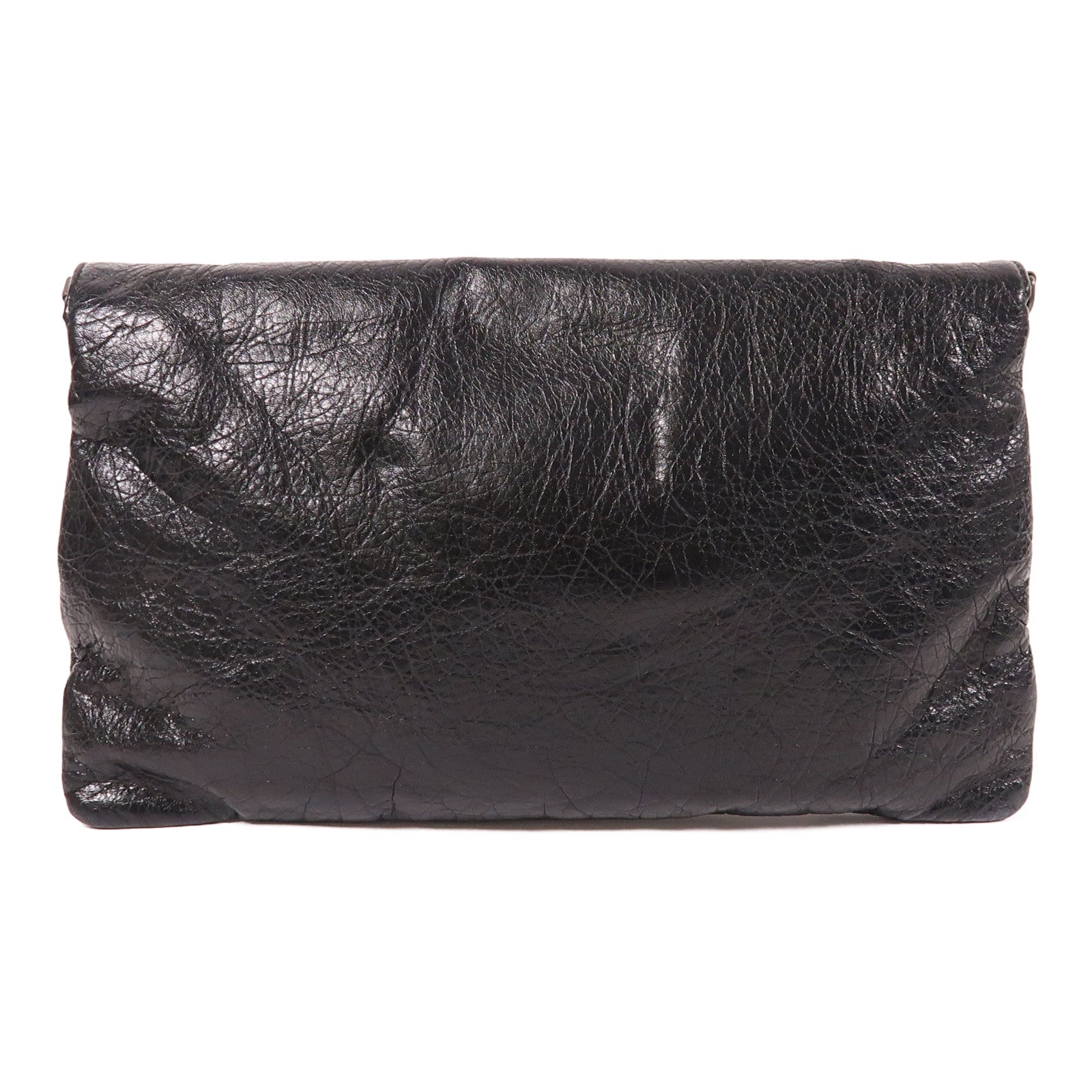 BALENCIAGA 牛皮皮革Envelop Clutch金扣肩背袋/手拿包