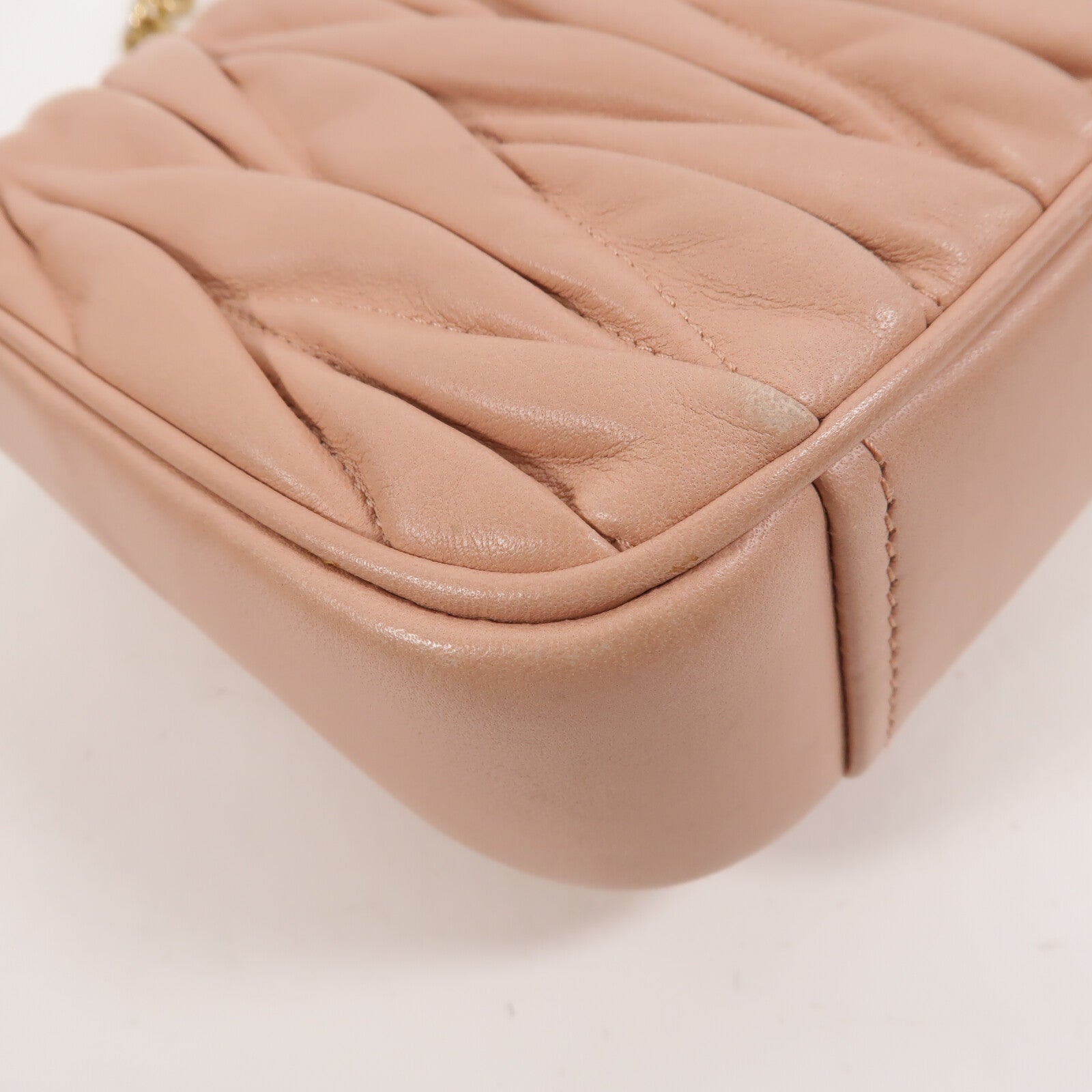 Miu Miu 羊皮皮革Shoulder Bag肩背袋