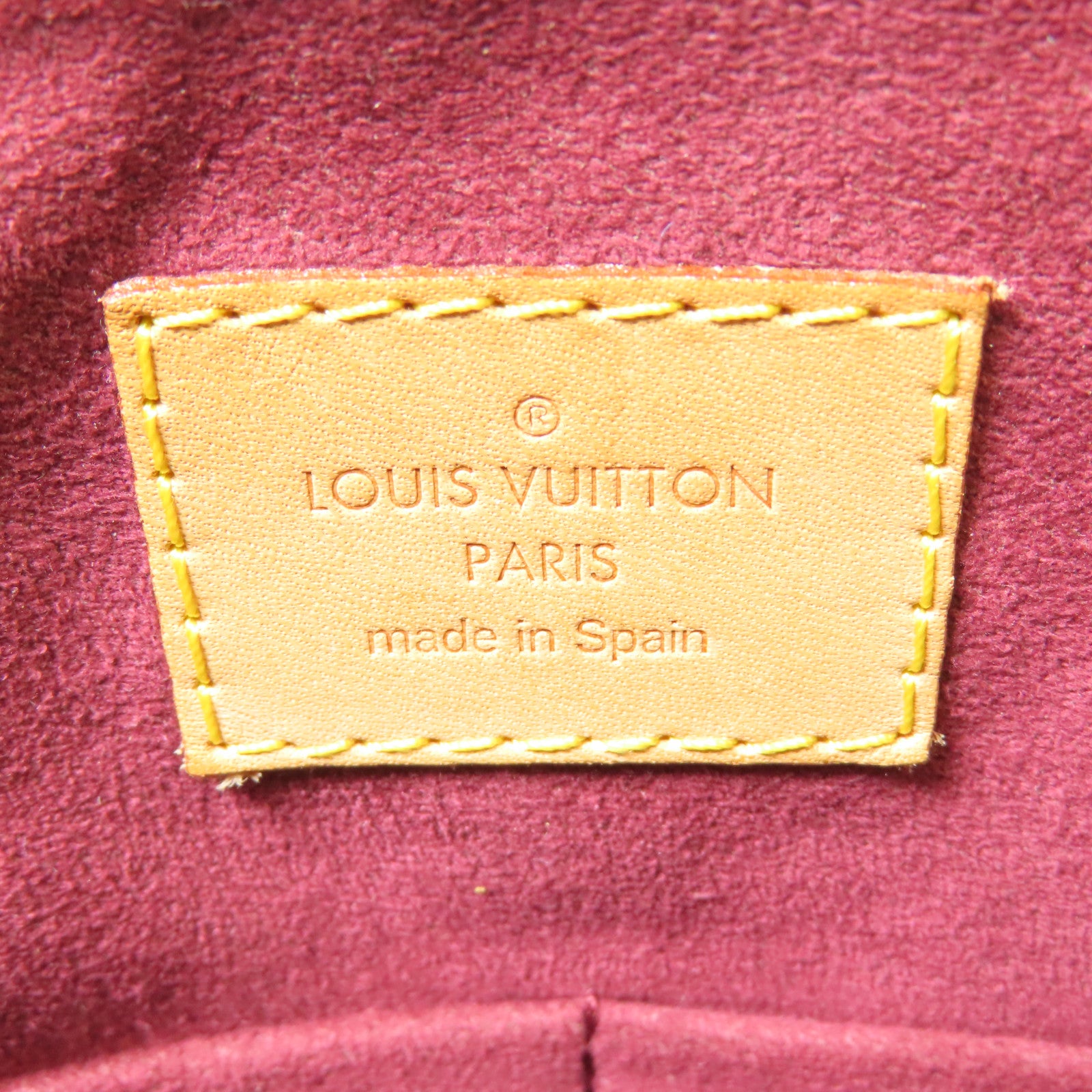 LOUIS VUITTON Monogram Pallas MM金扣手挽肩背兩用袋