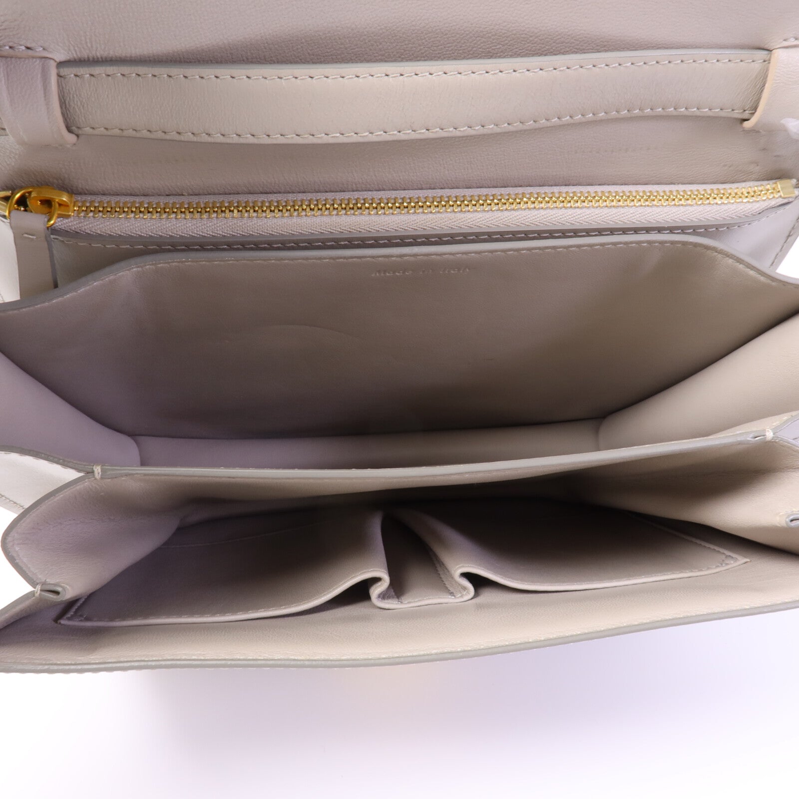 CELINE 牛皮皮革Box Medium肩背袋