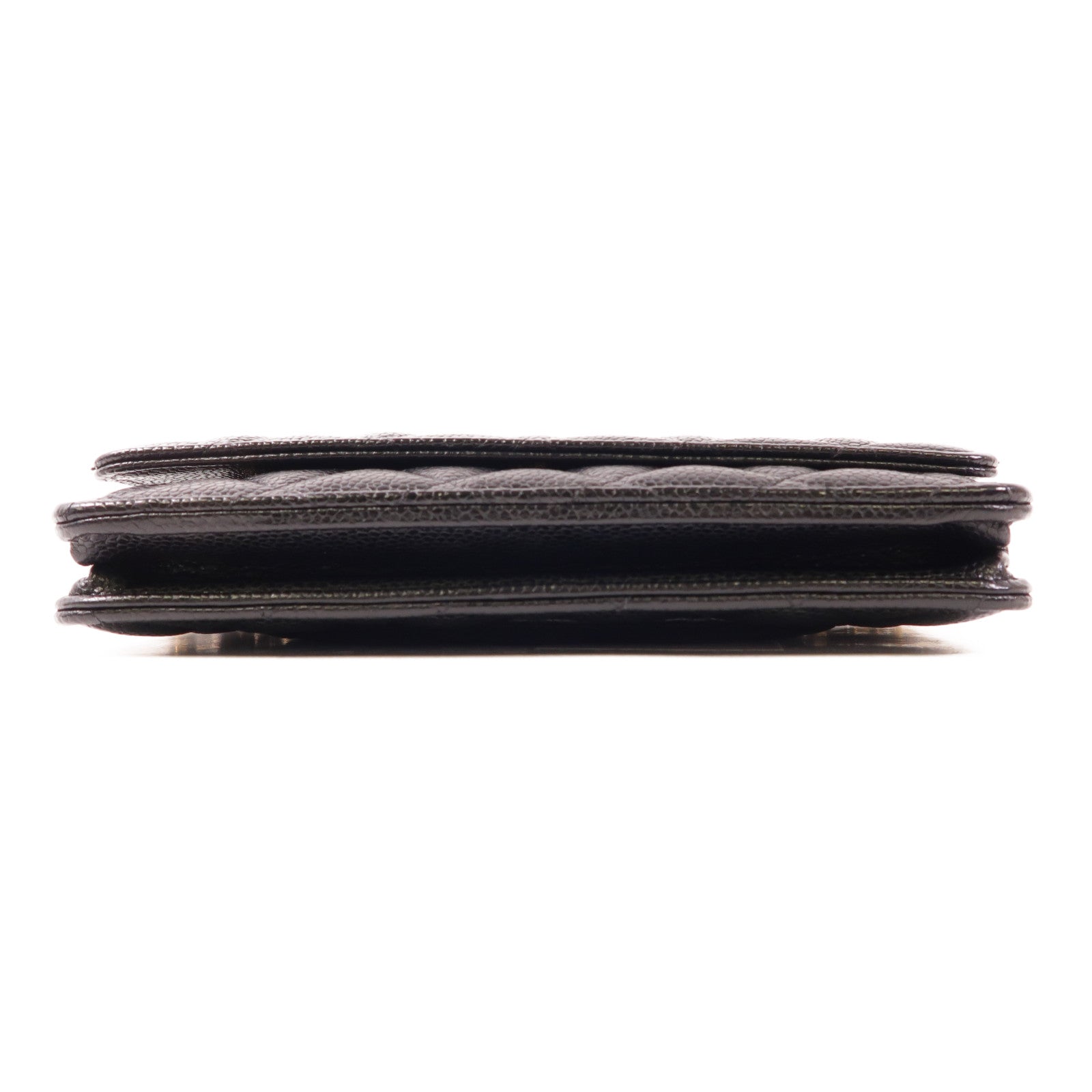 CHANEL 牛皮皮革WOC Wallet On Chain金扣鏈帶肩背袋