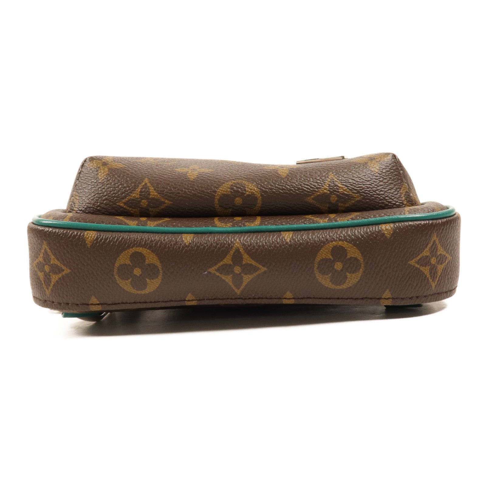 LOUIS VUITTON Monogram Macassar Avenue Slingbga銀扣肩背袋