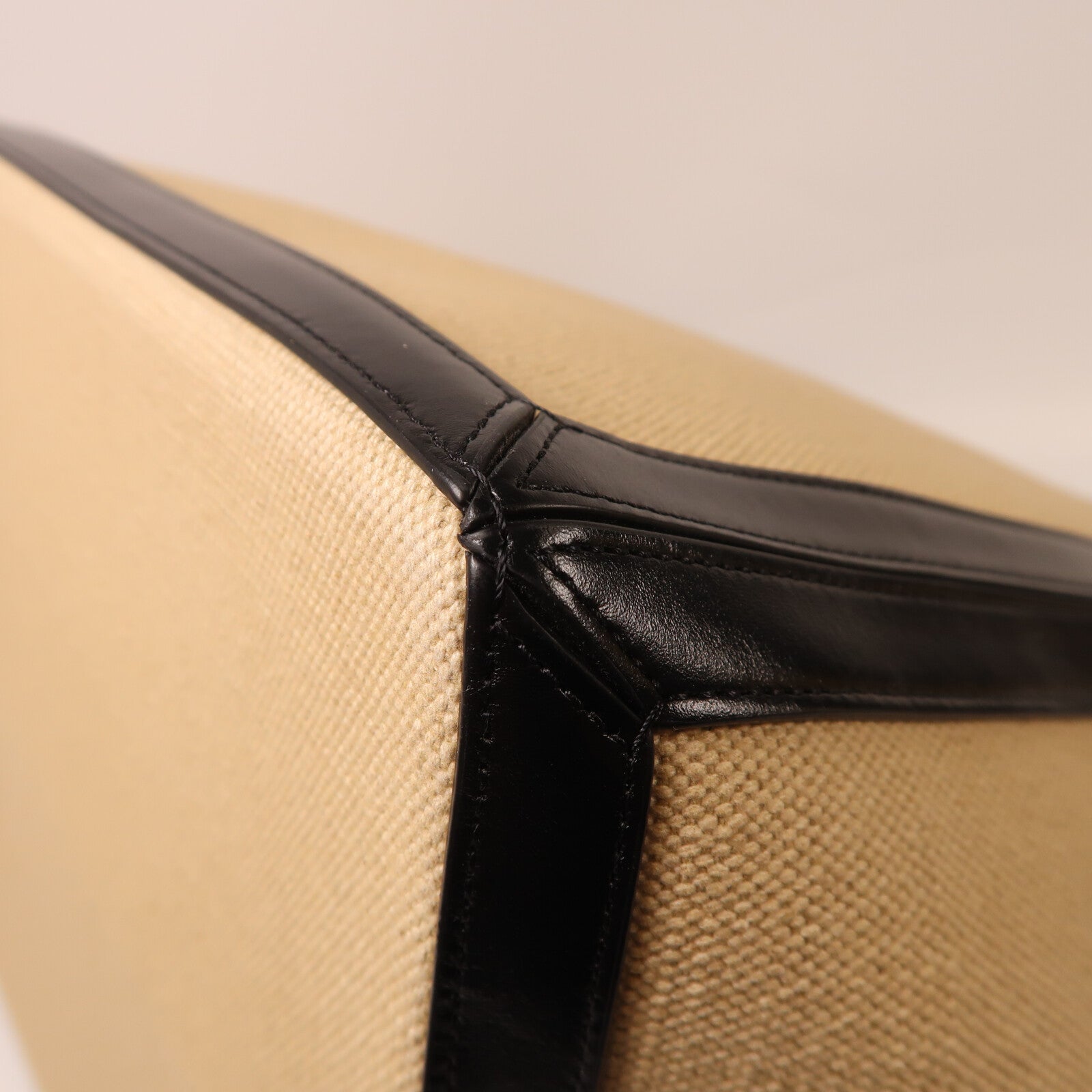 CELINE 帆布Tote Bag金扣手挽袋