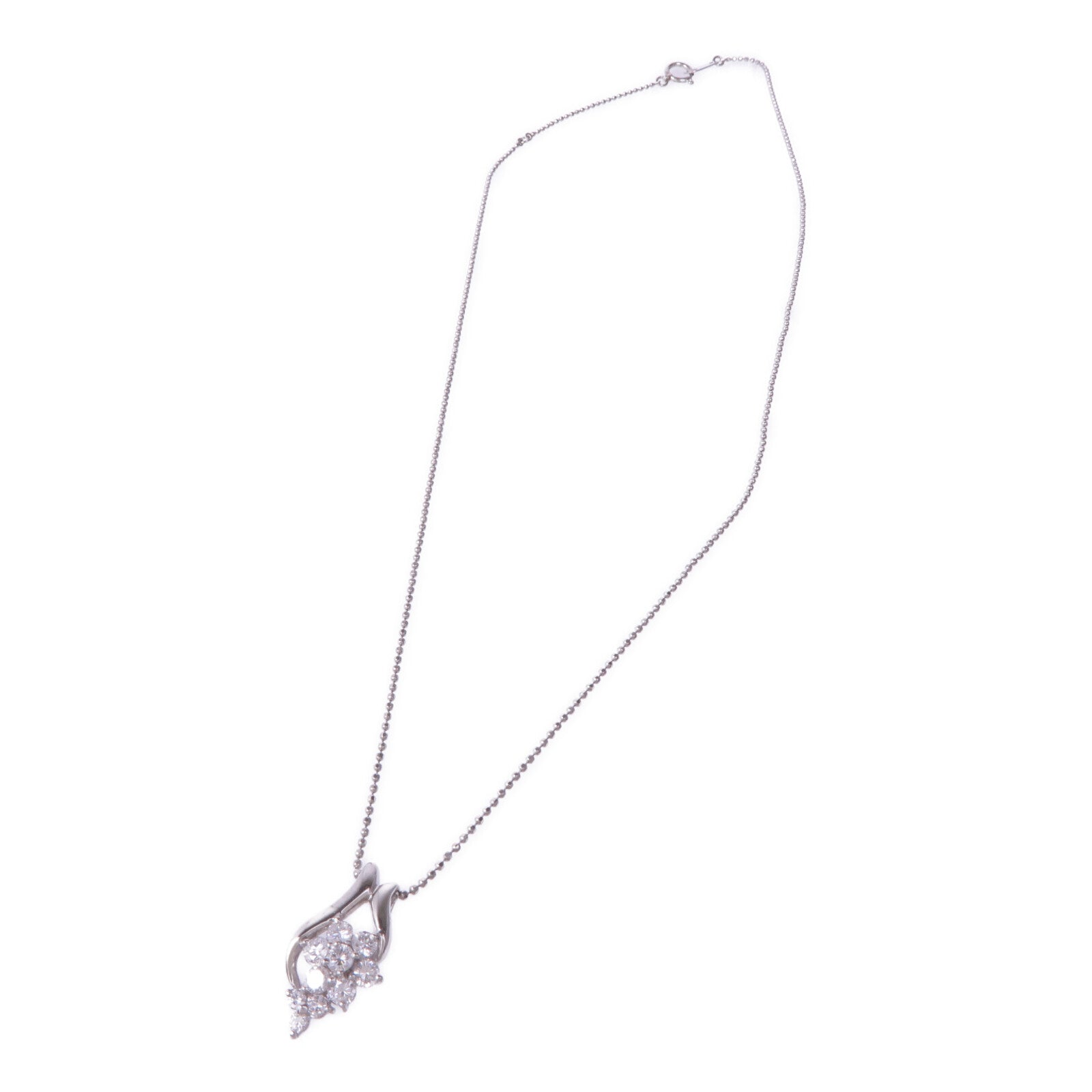 JEWELRY 【激減優惠】PT850鉑金Diamond Necklace鑽石項鍊