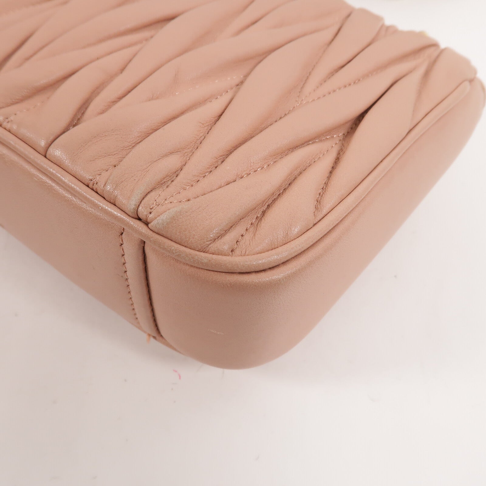 Miu Miu 羊皮皮革Shoulder Bag肩背袋