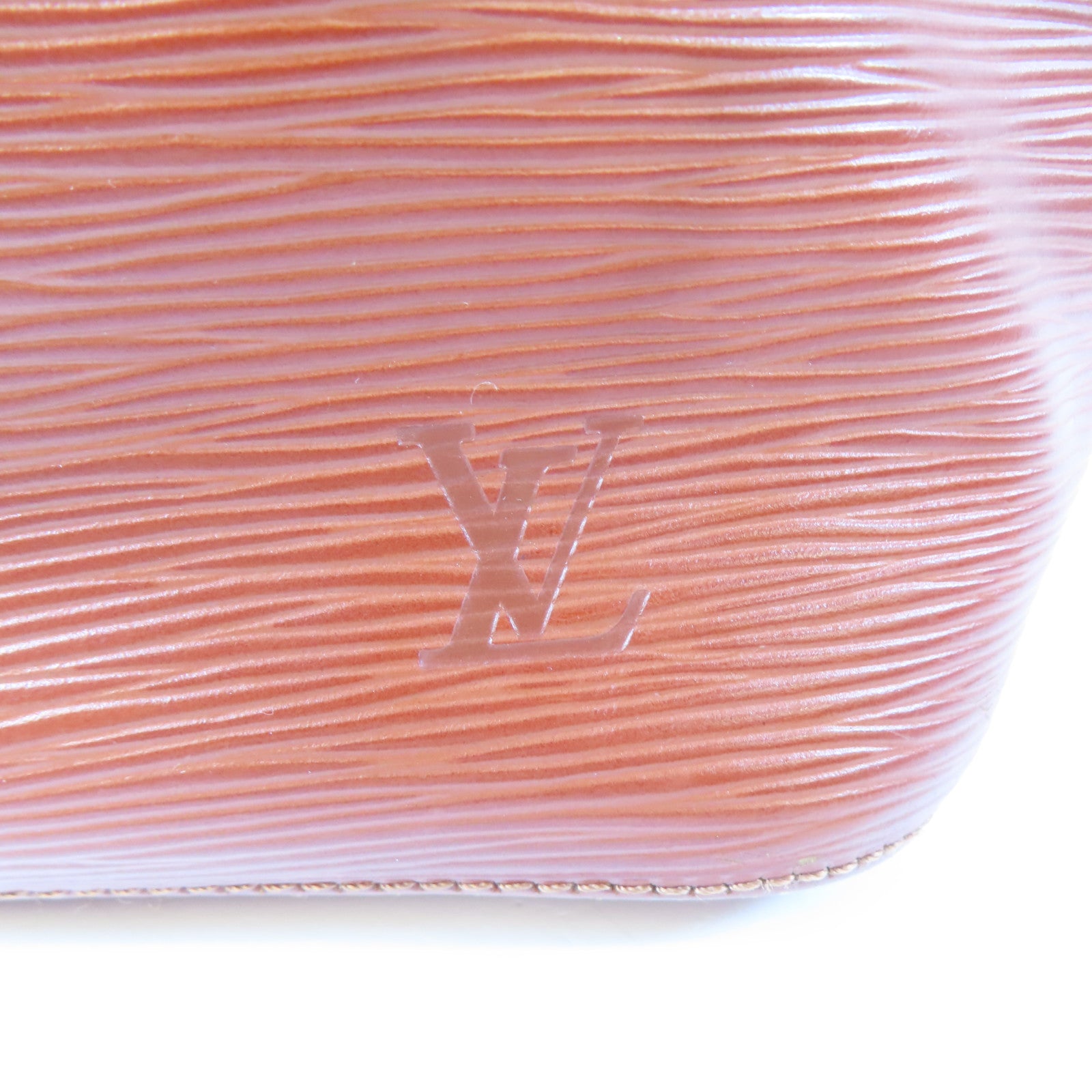 LOUIS VUITTON Epi Petit Noe金扣肩背袋Kenya Brown/啡色