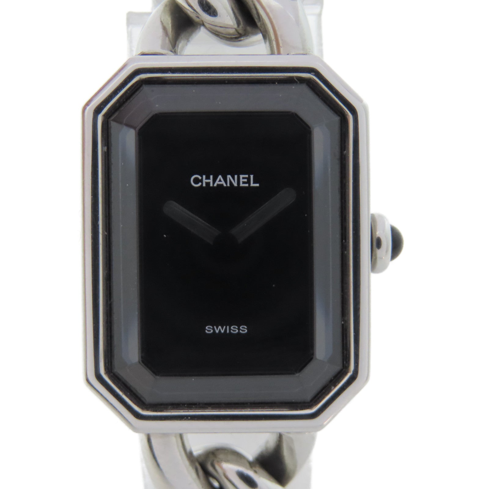 CHANEL Premiere不鏽鋼手錶石英機芯黑色