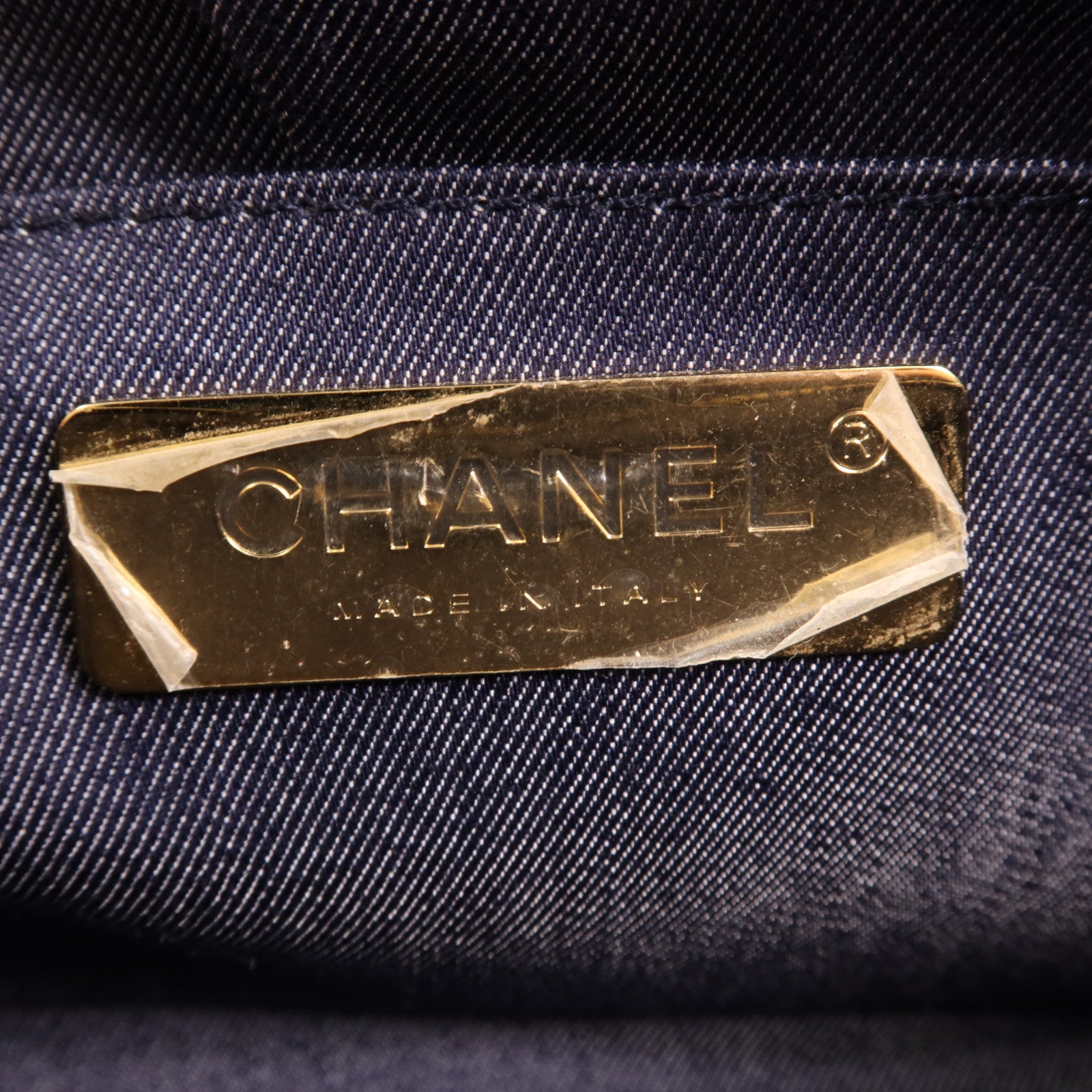 CHANEL 牛皮皮革Chain Shoulder金扣鏈帶肩背袋