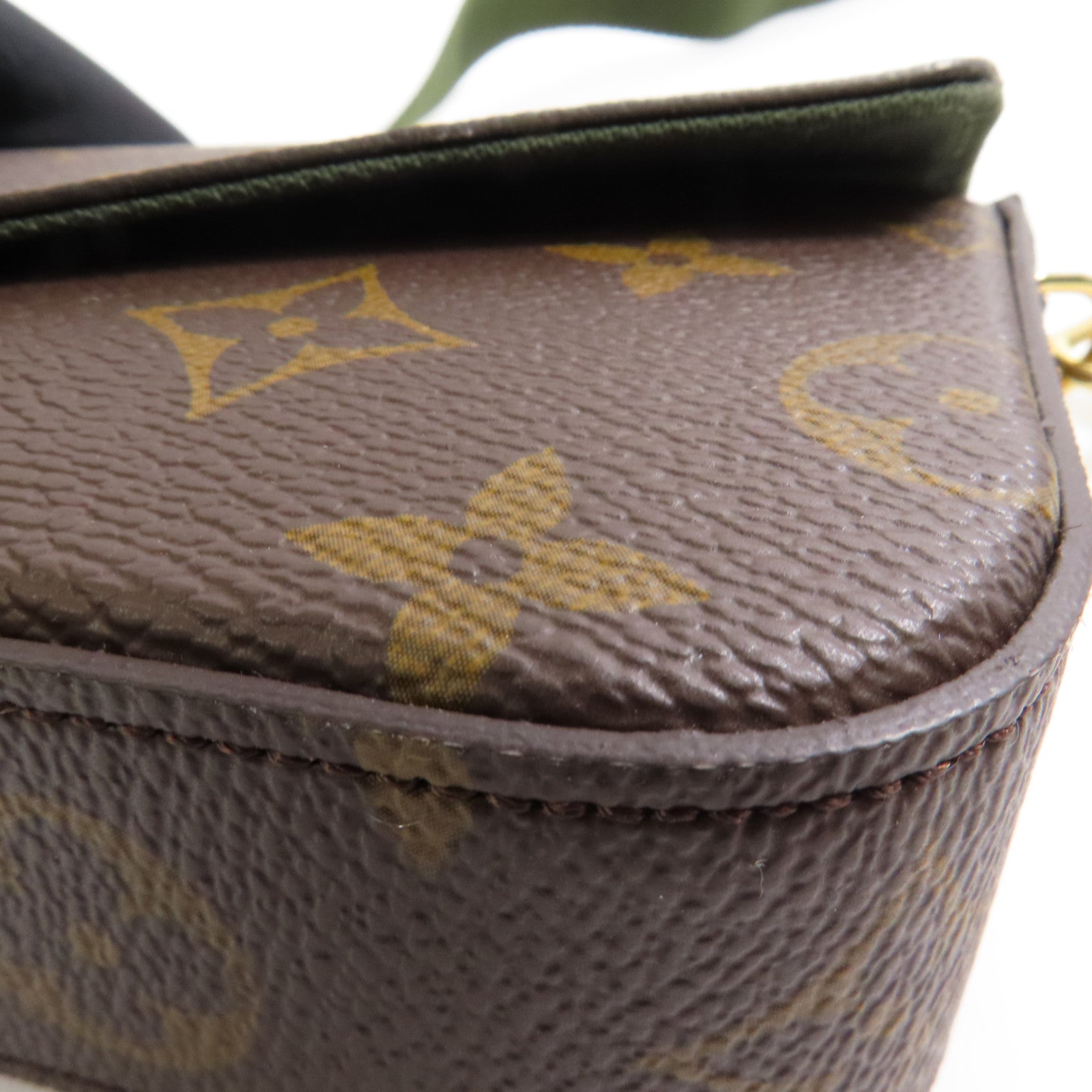 LOUIS VUITTON Monogram Felicie Strap & Go金扣肩背袋