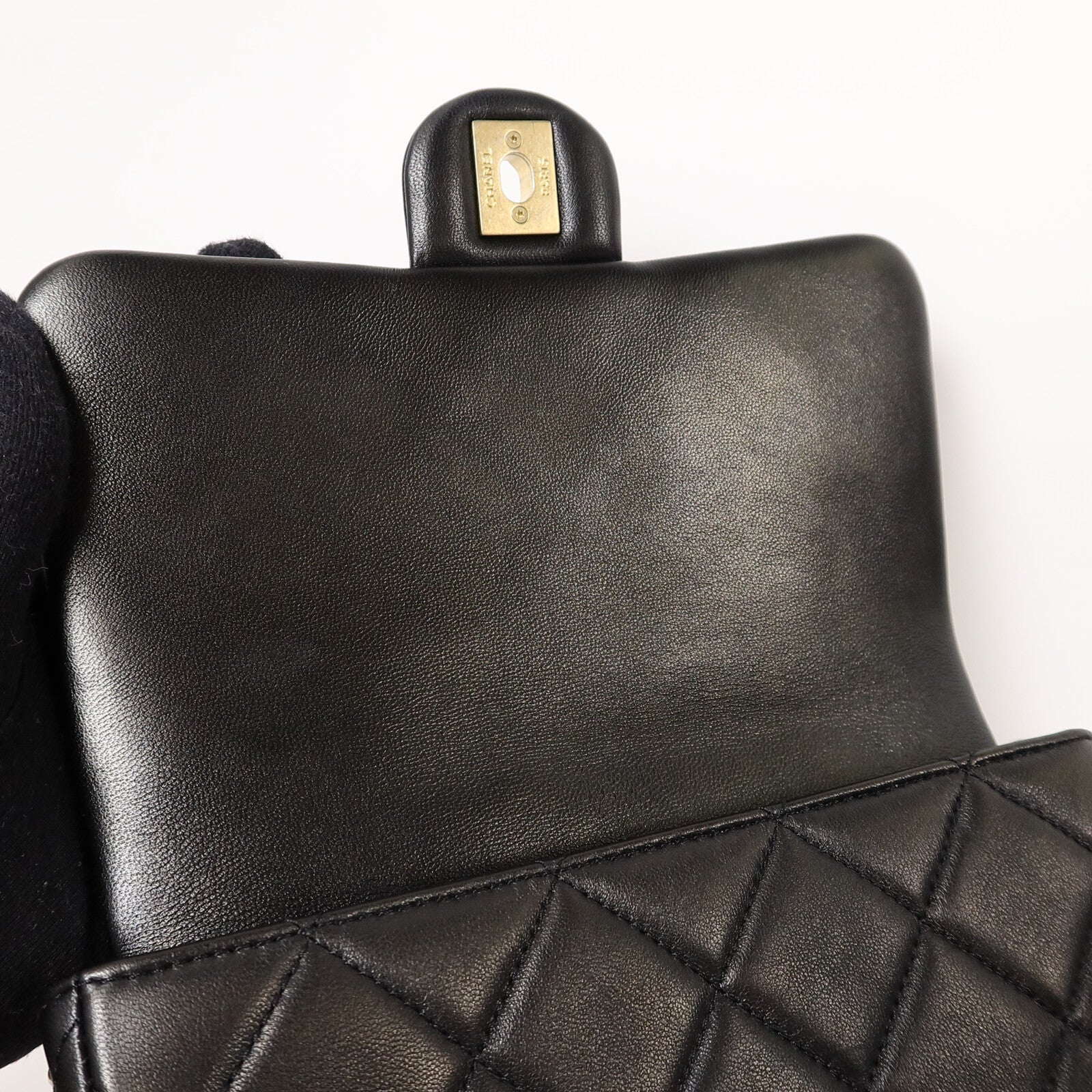 CHANEL 羊皮皮革Chain Shoulder Bag鏈帶肩背袋