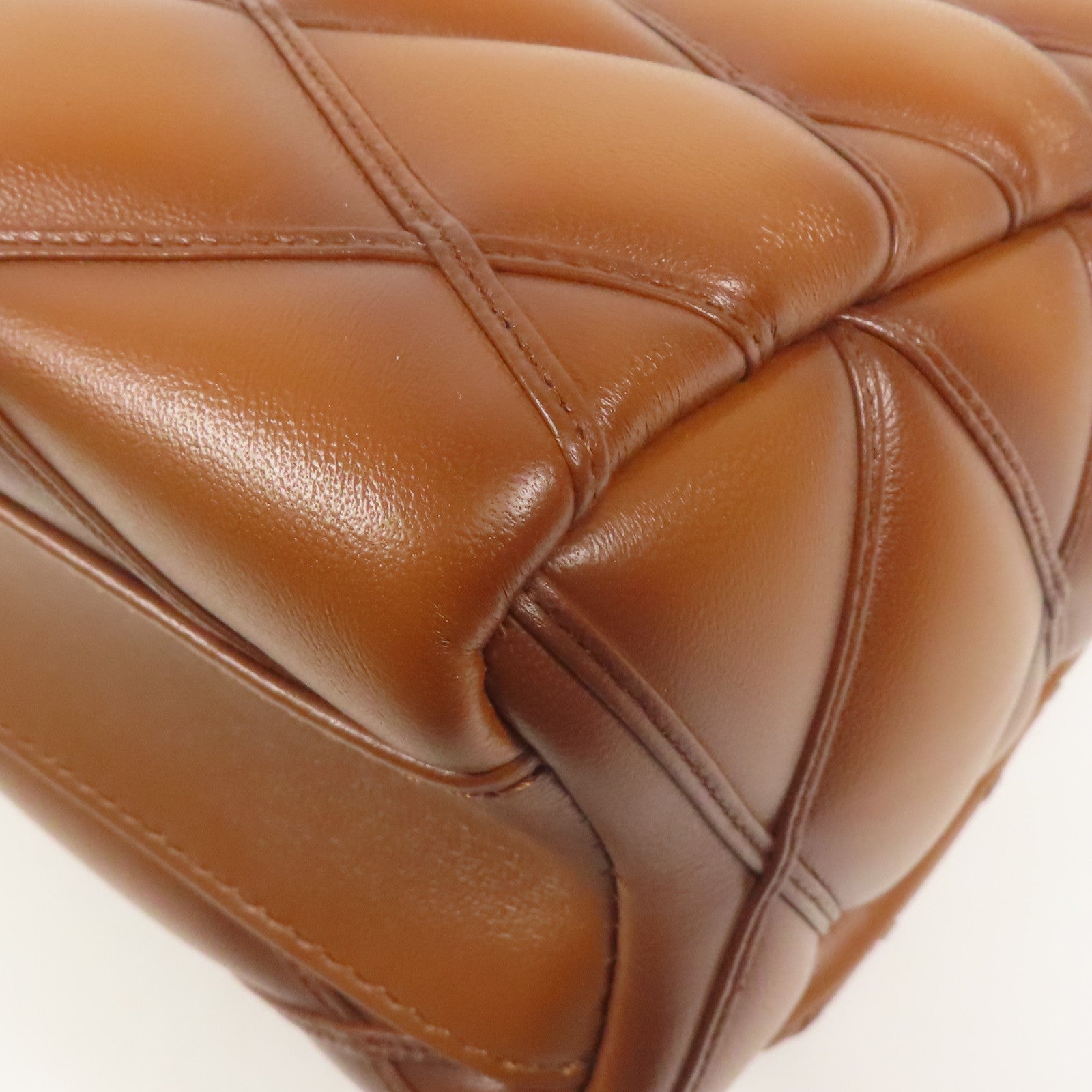 LOUIS VUITTON 羊皮皮革GO-14 MM金扣鏈帶手挽肩背兩用袋