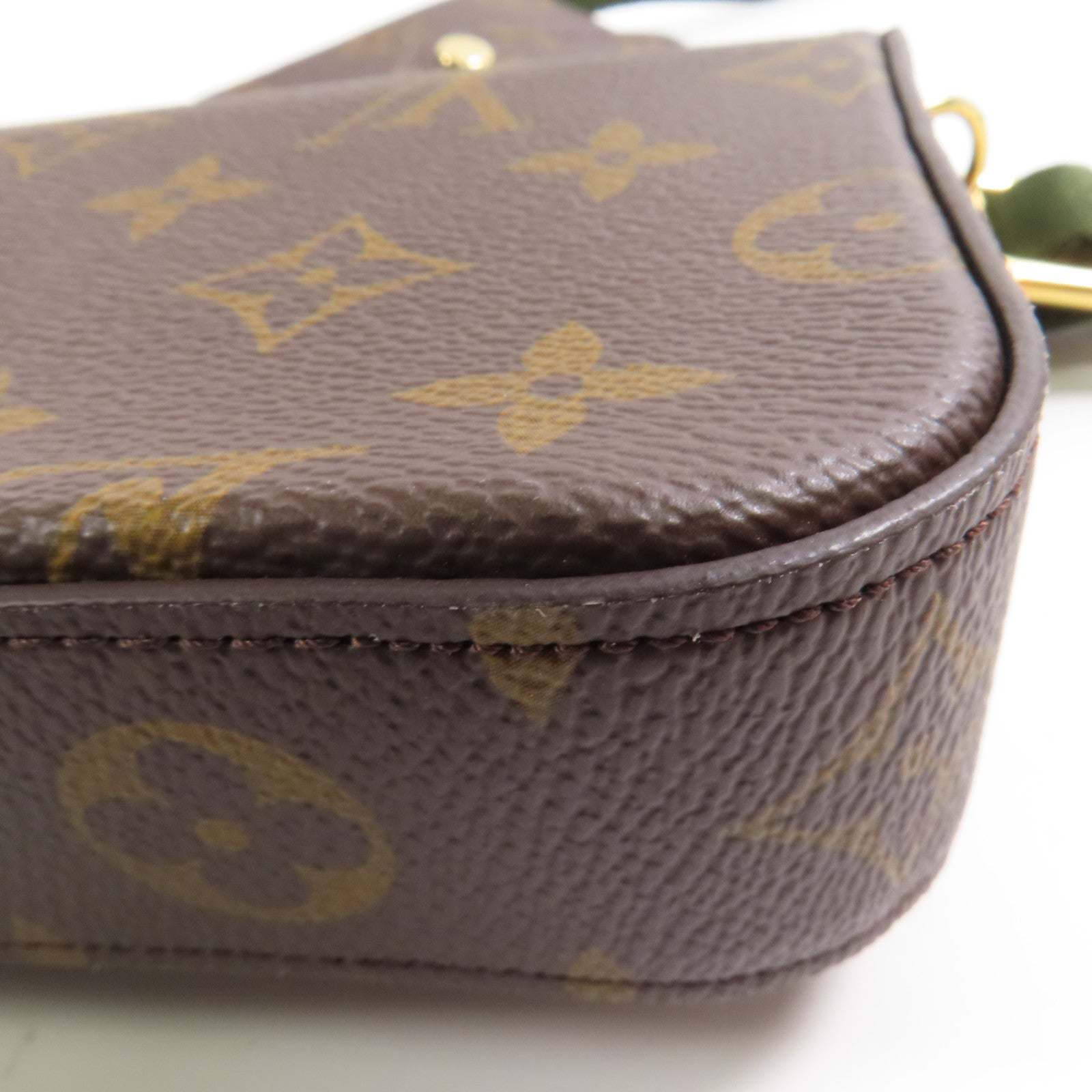 LOUIS VUITTON Monogram Felicie Strap & Go金扣肩背袋