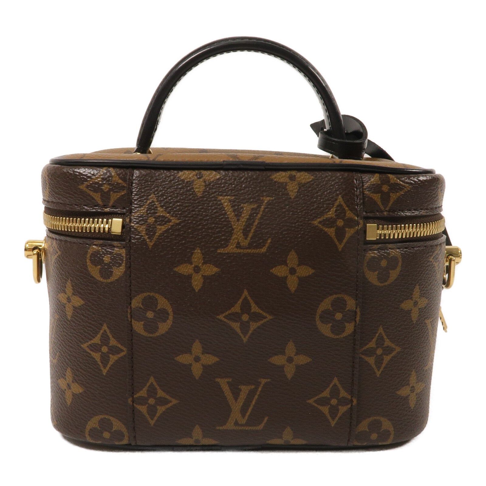 LOUIS VUITTON Monogram Reverse Vanity PM手挽肩背兩用袋