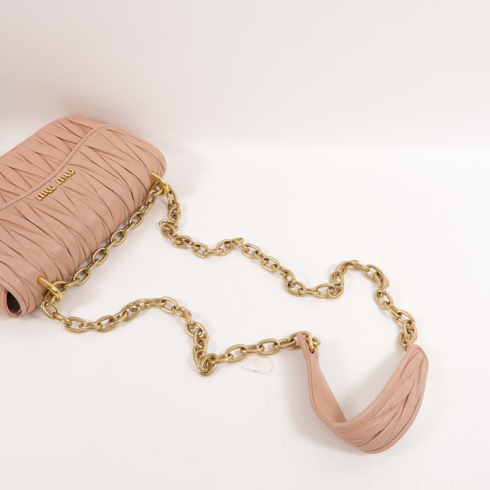 Miu Miu 羊皮皮革Shoulder Bag肩背袋