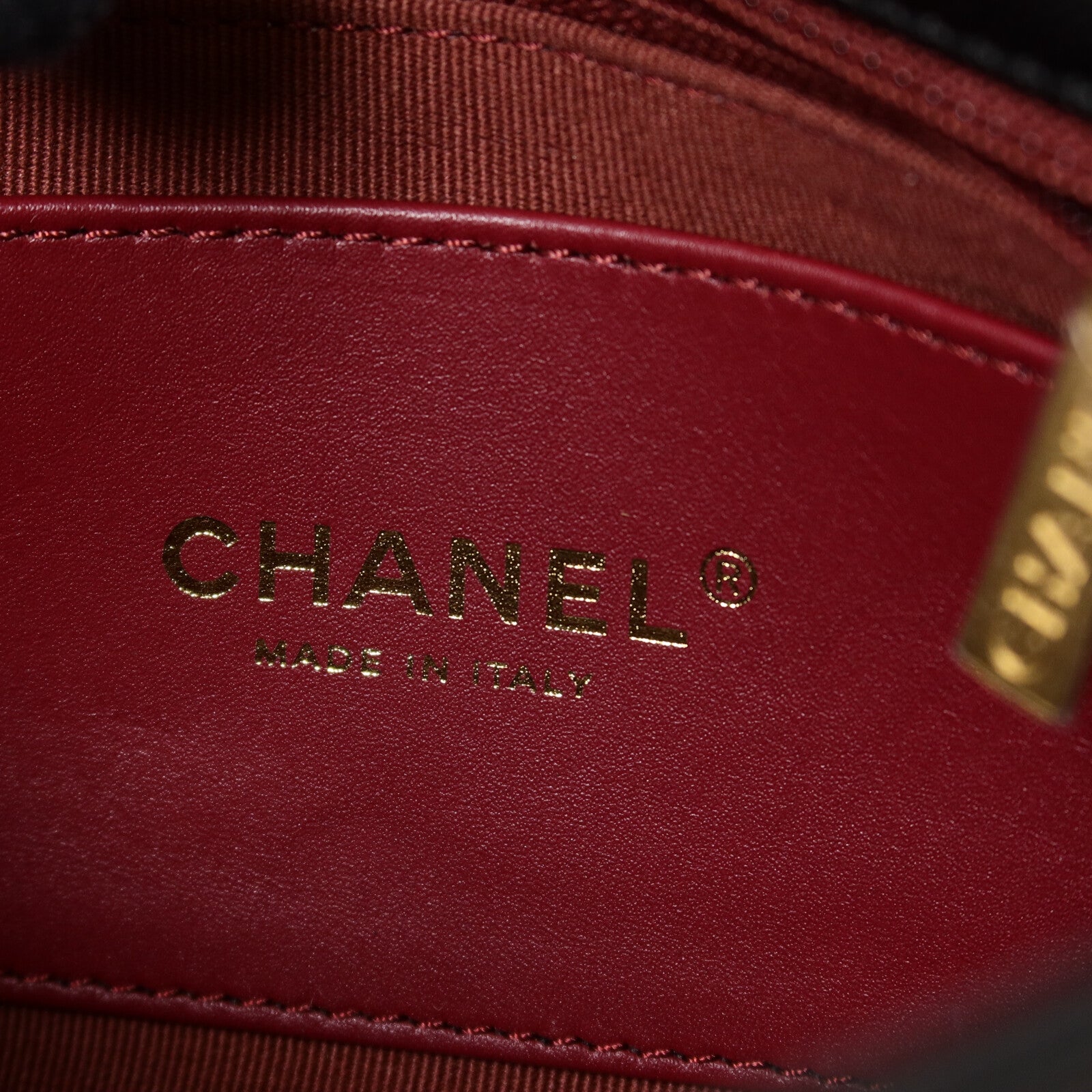 CHANEL 羊皮皮革Chain Shoulder Bag鏈帶肩背袋