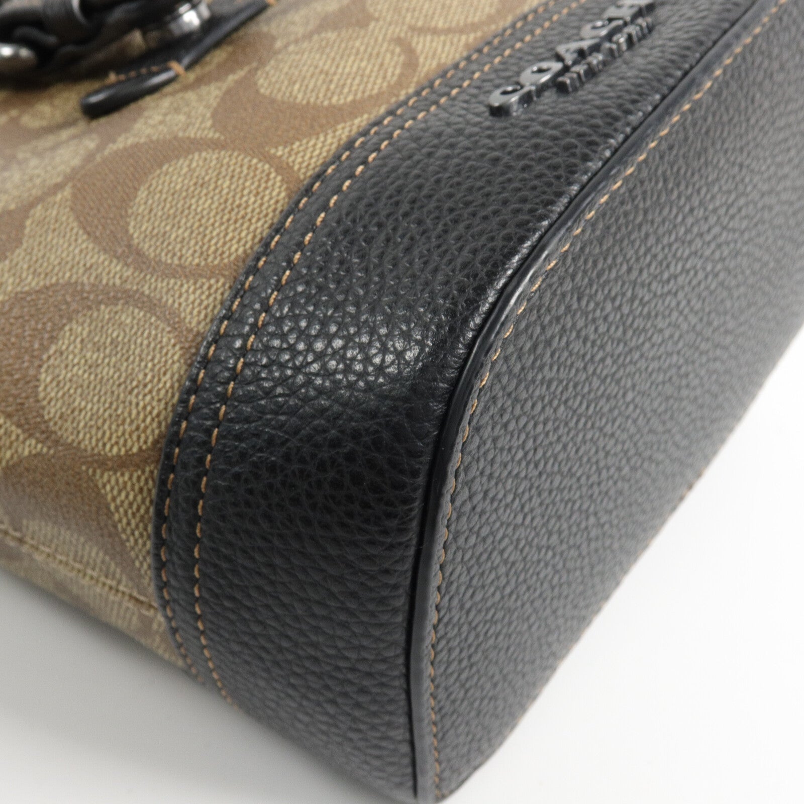 COACH 塗層帆布Hudson Small Pack肩背袋