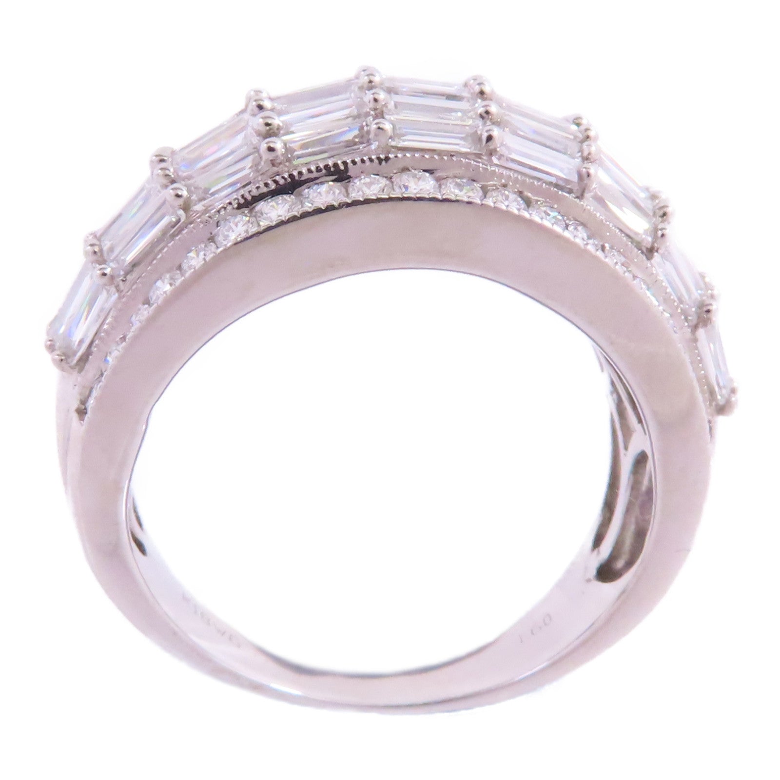 JEWELRY 【激減優惠】18K白金/鑽石Diamond Ring戒指US#6.5