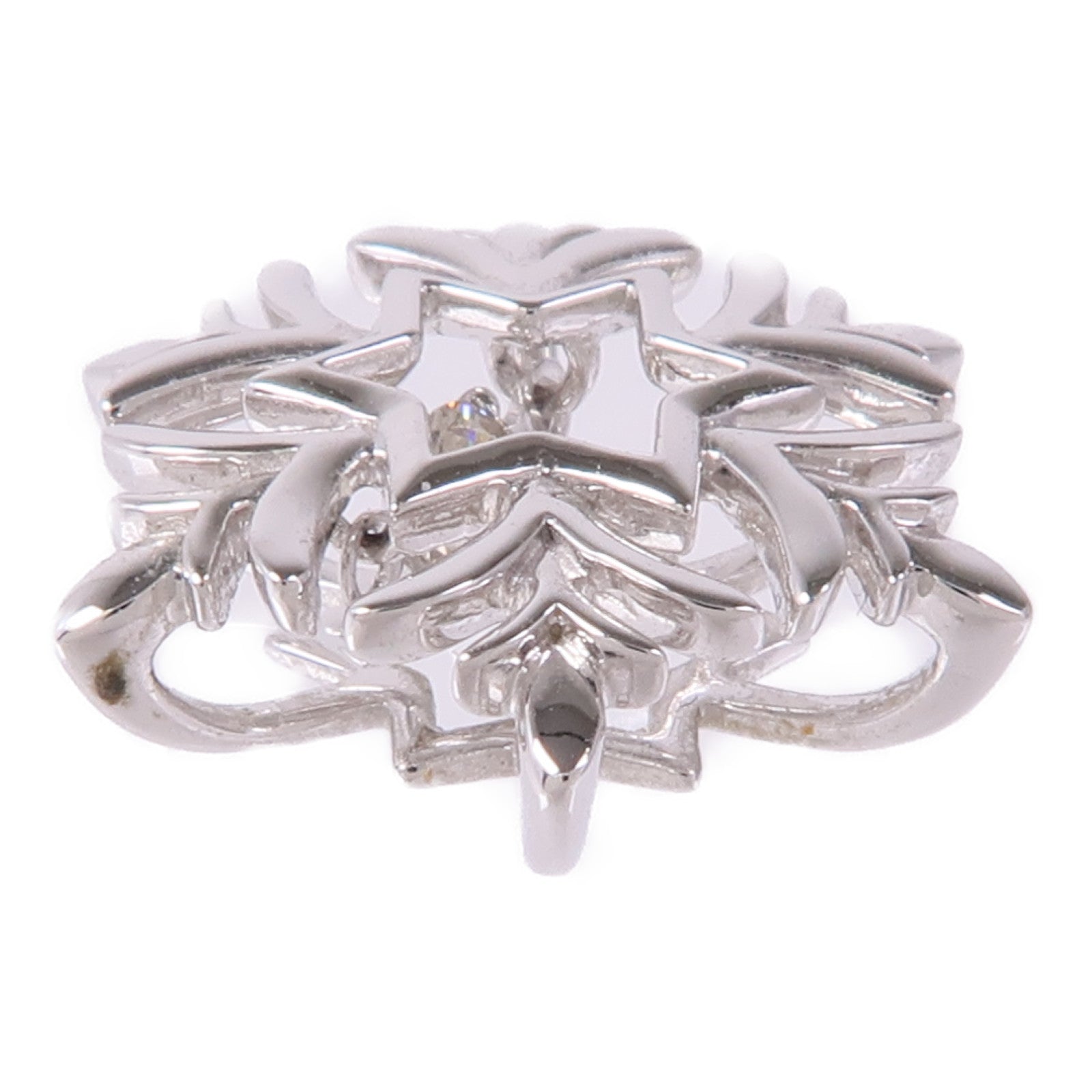 JEWELRY 【激減優惠】18K白金Diamond Pendant Top鑽石吊墜