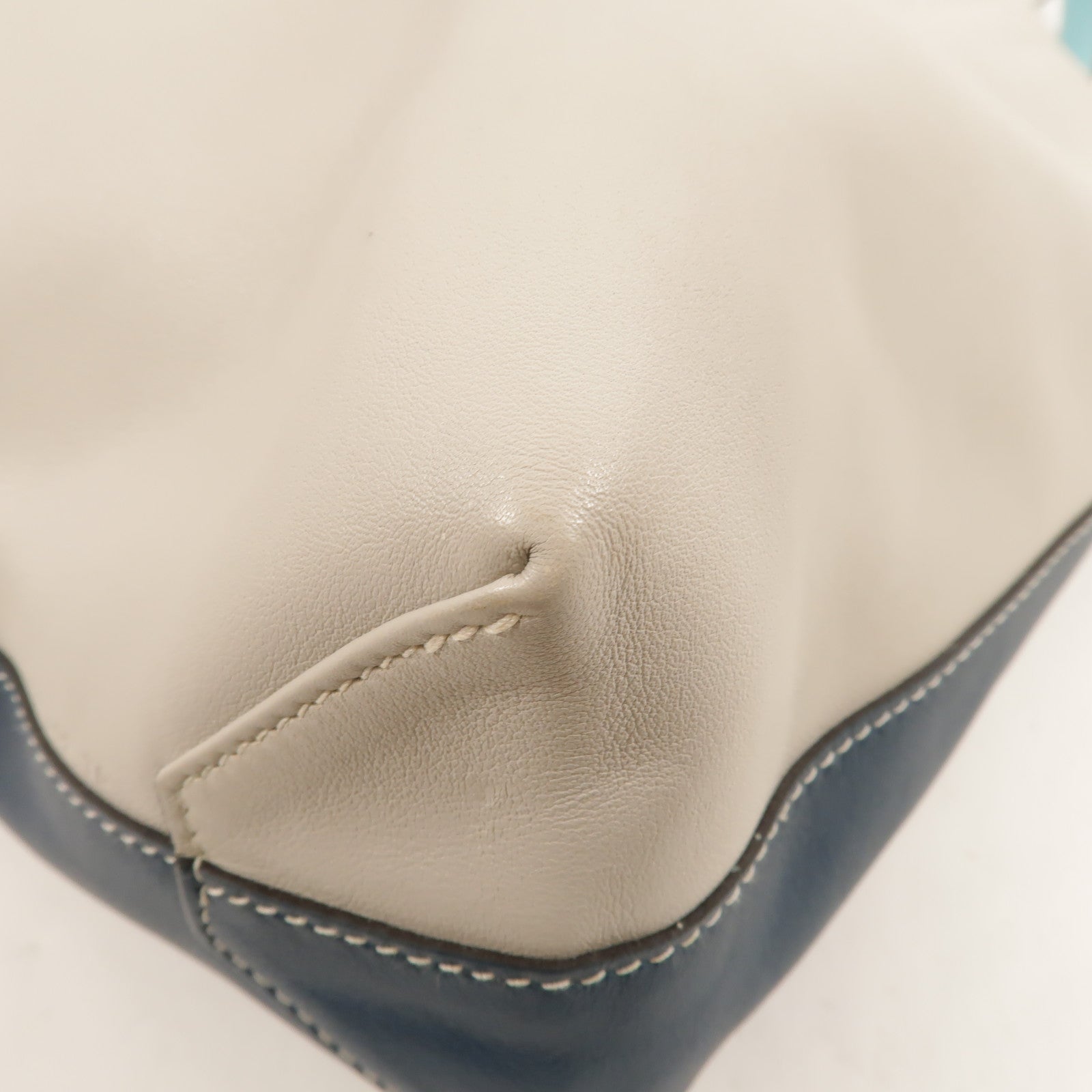 HERMES Swift皮革Double Sens 28肩背袋/手挽袋Colvert/Bleu Atoll