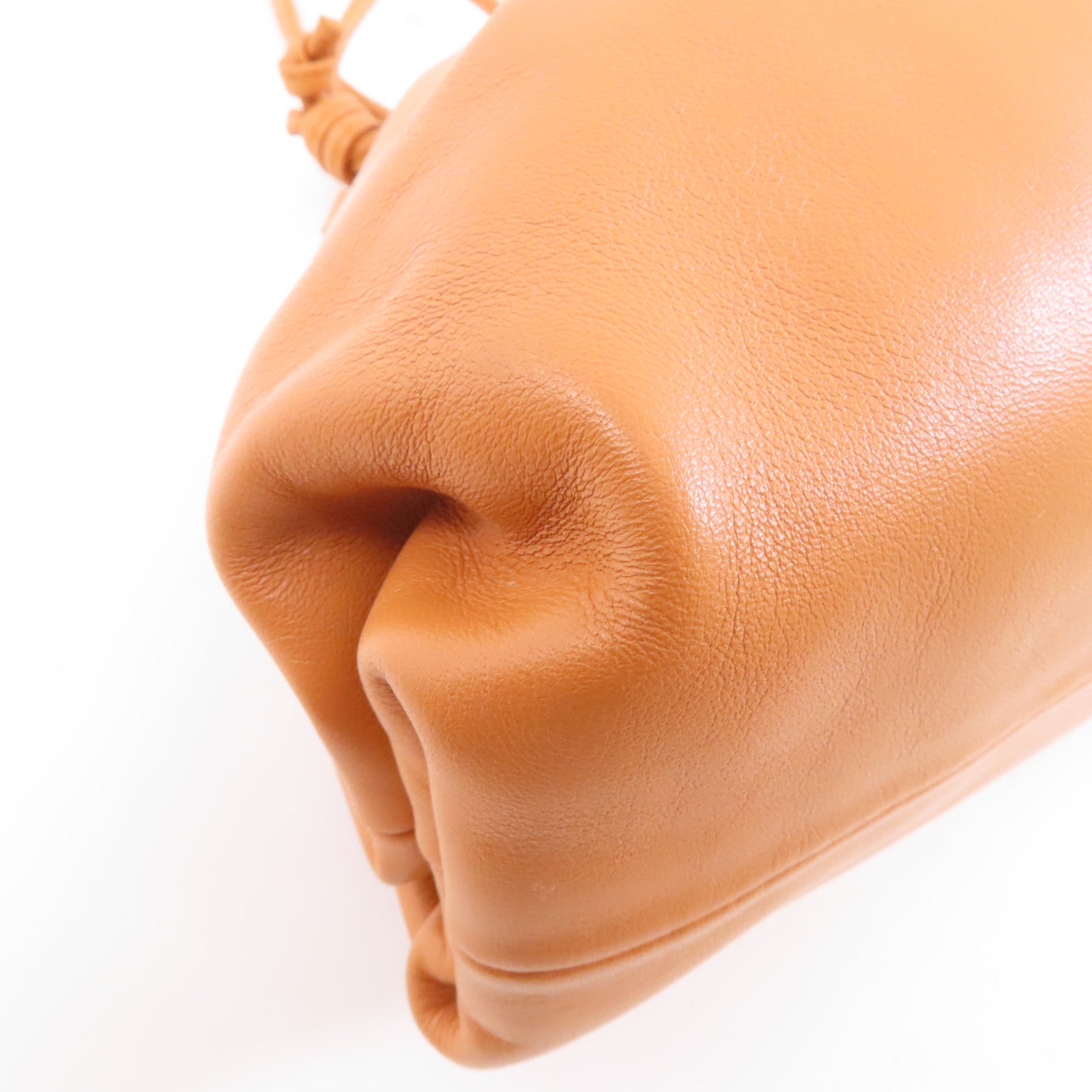 BOTTEGA VENETA 牛皮皮革Shoulder Bag金扣肩背袋棕色