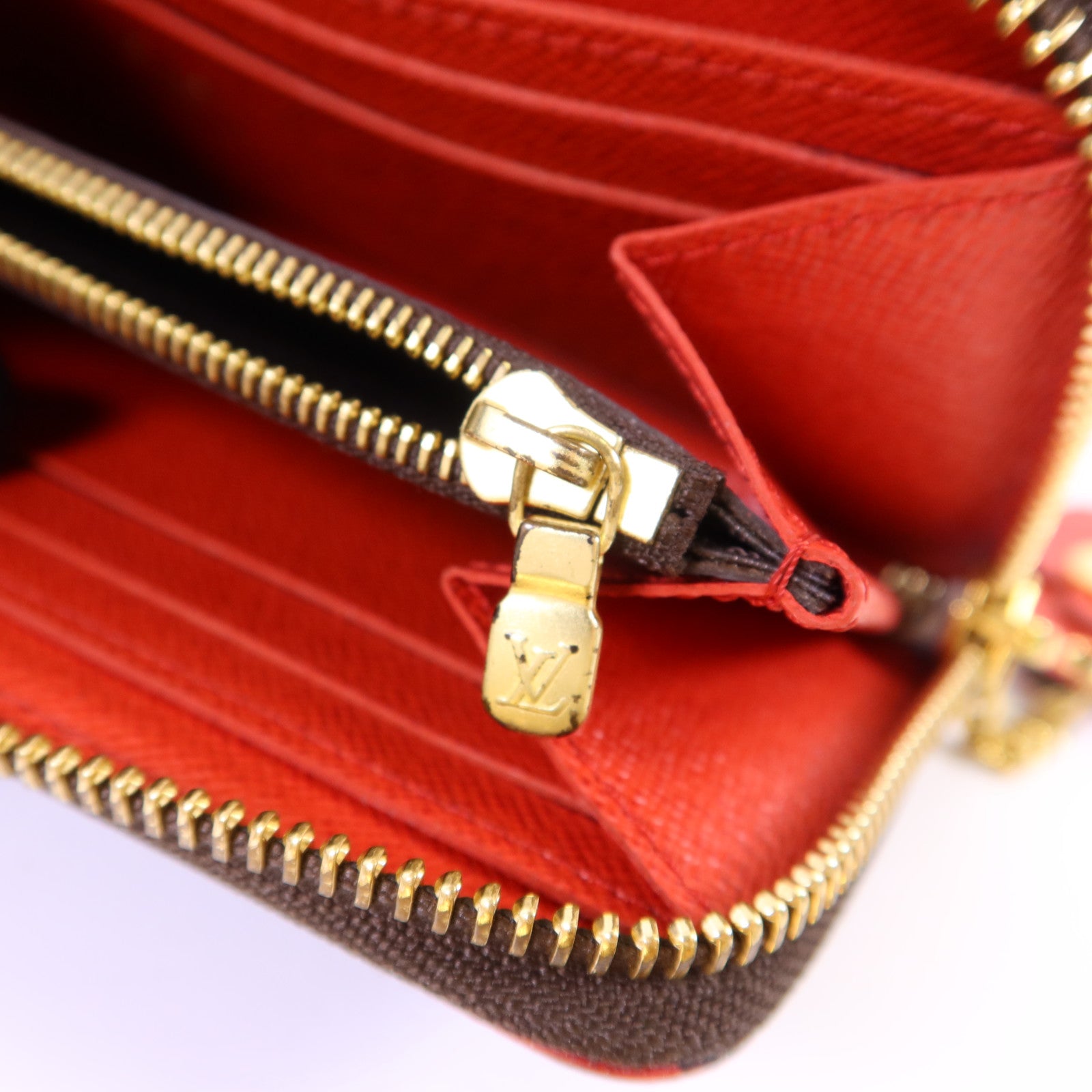 LOUIS VUITTON Monogram Zipper Long Wallet金扣長錢包
