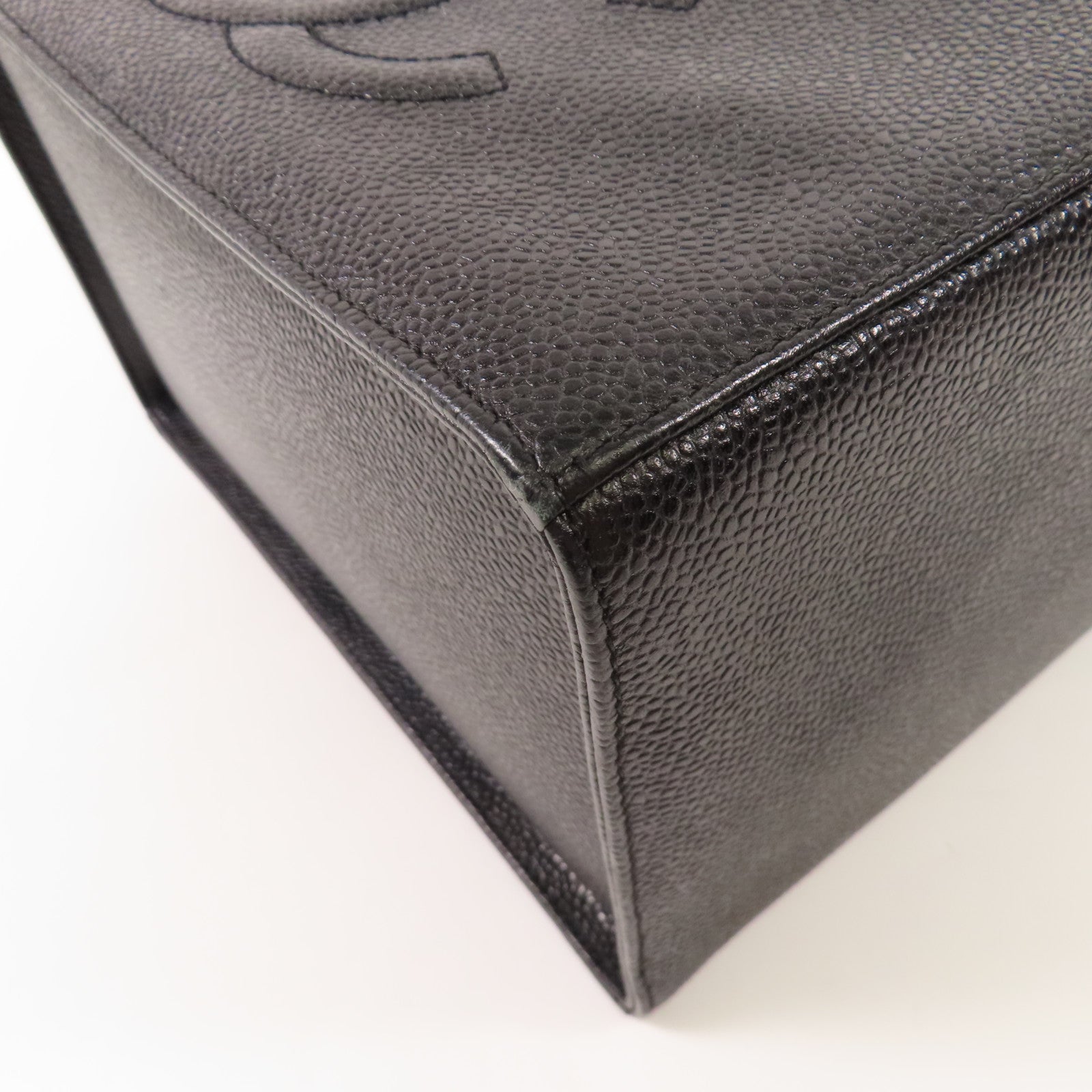 CHANEL 牛皮皮革2 Way Shoulder Bag金扣鏈帶手挽肩背兩用袋