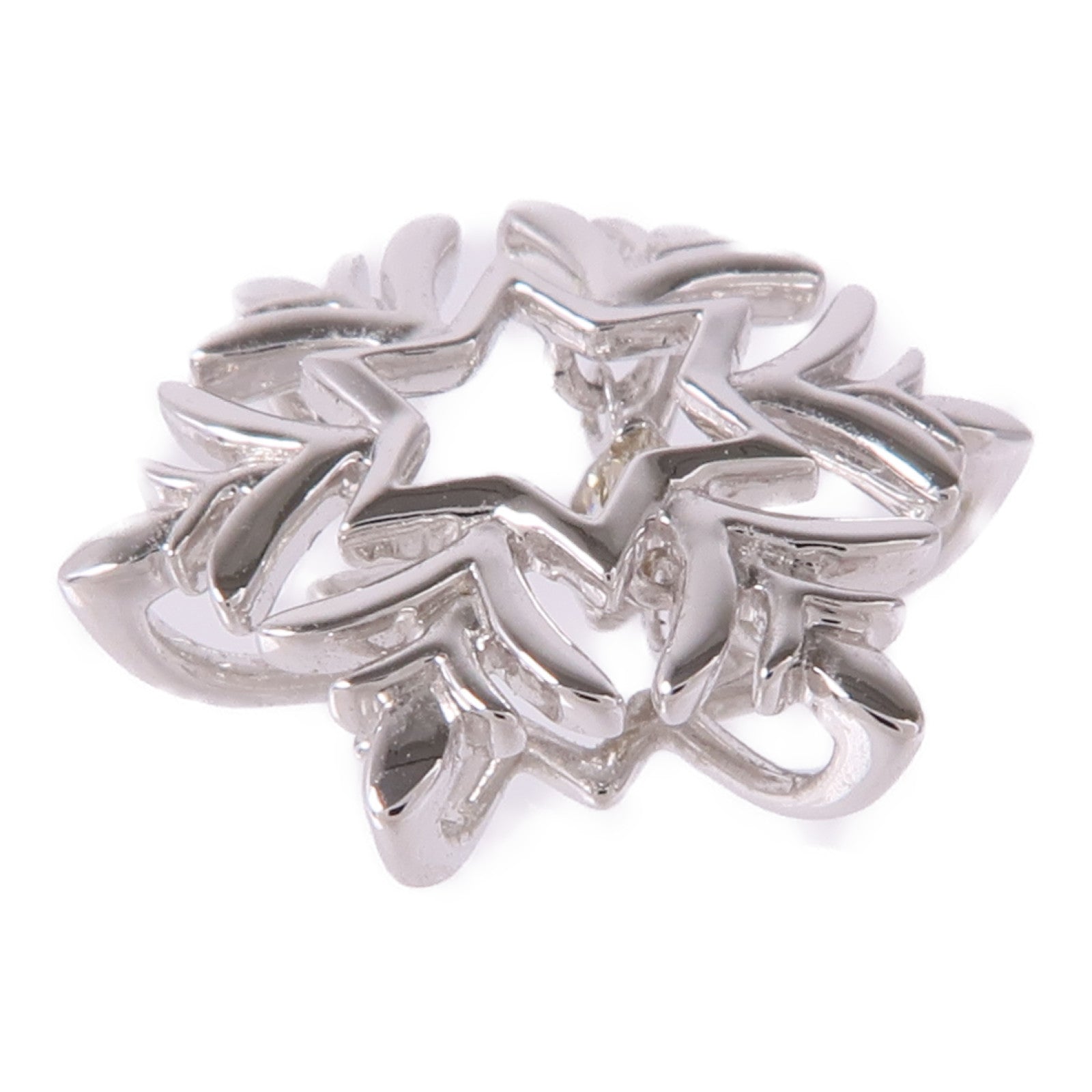 JEWELRY 【激減優惠】18K白金Diamond Pendant Top鑽石吊墜