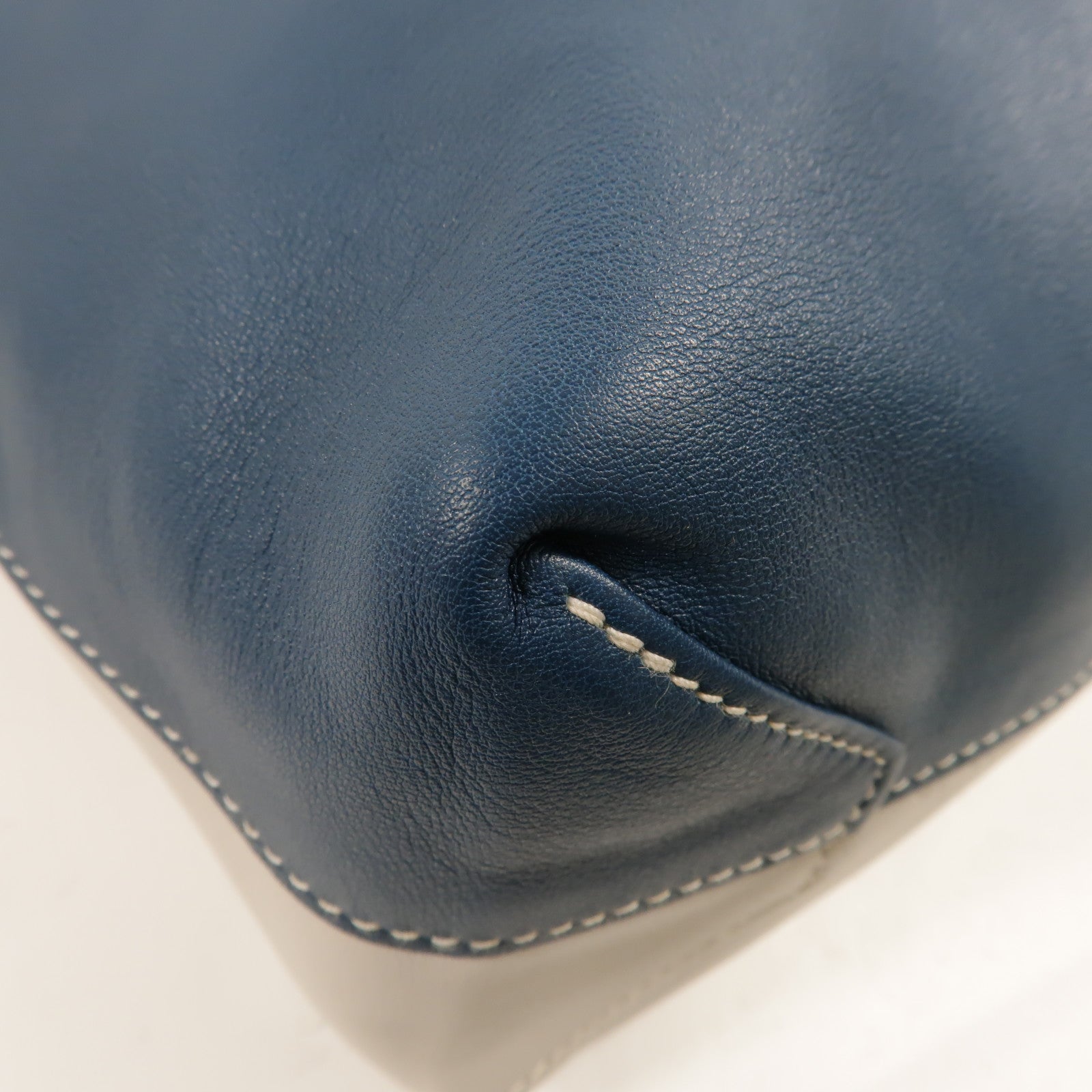 HERMES Swift皮革Double Sens 28肩背袋/手挽袋Colvert/Bleu Atoll