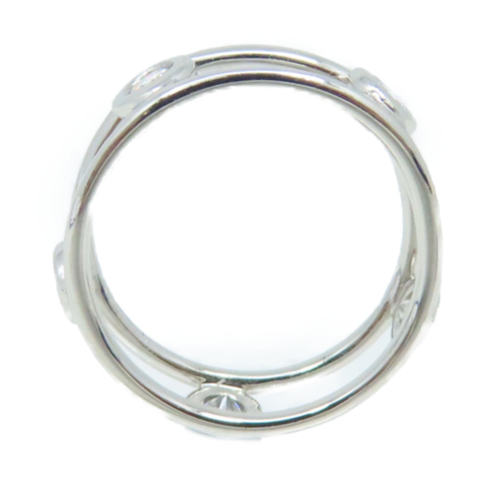 TIFFANY＆CO **【激減優惠】PT950鉑金/鑽石Diamond Ring戒指US#4.75