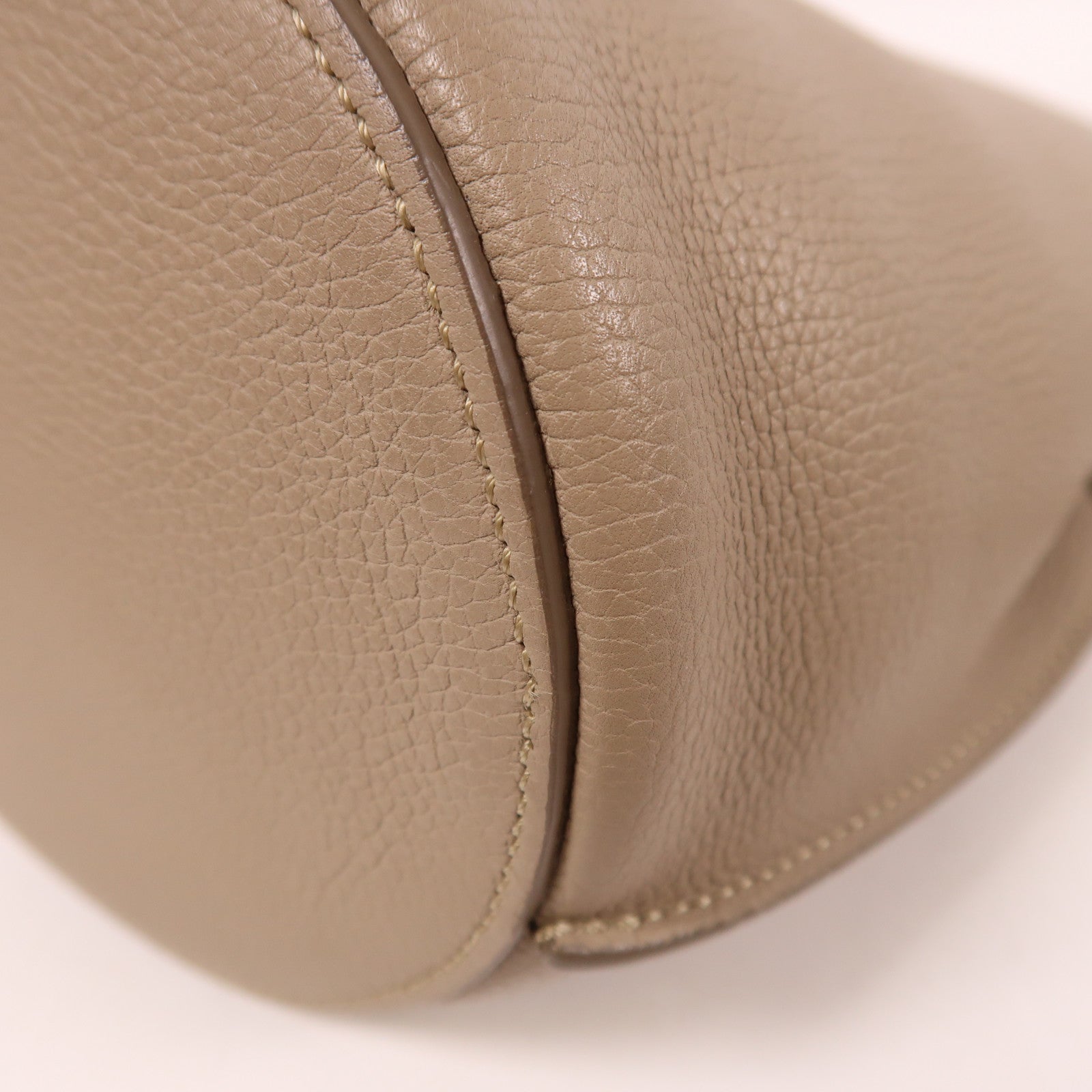 CELINE 牛皮皮革Bucket Bag銀扣手挽肩背兩用袋