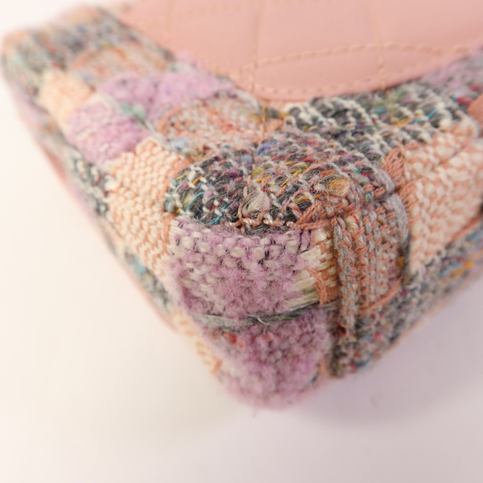 CHANEL 粗花呢CC Filigree Flap金扣鏈帶肩背袋