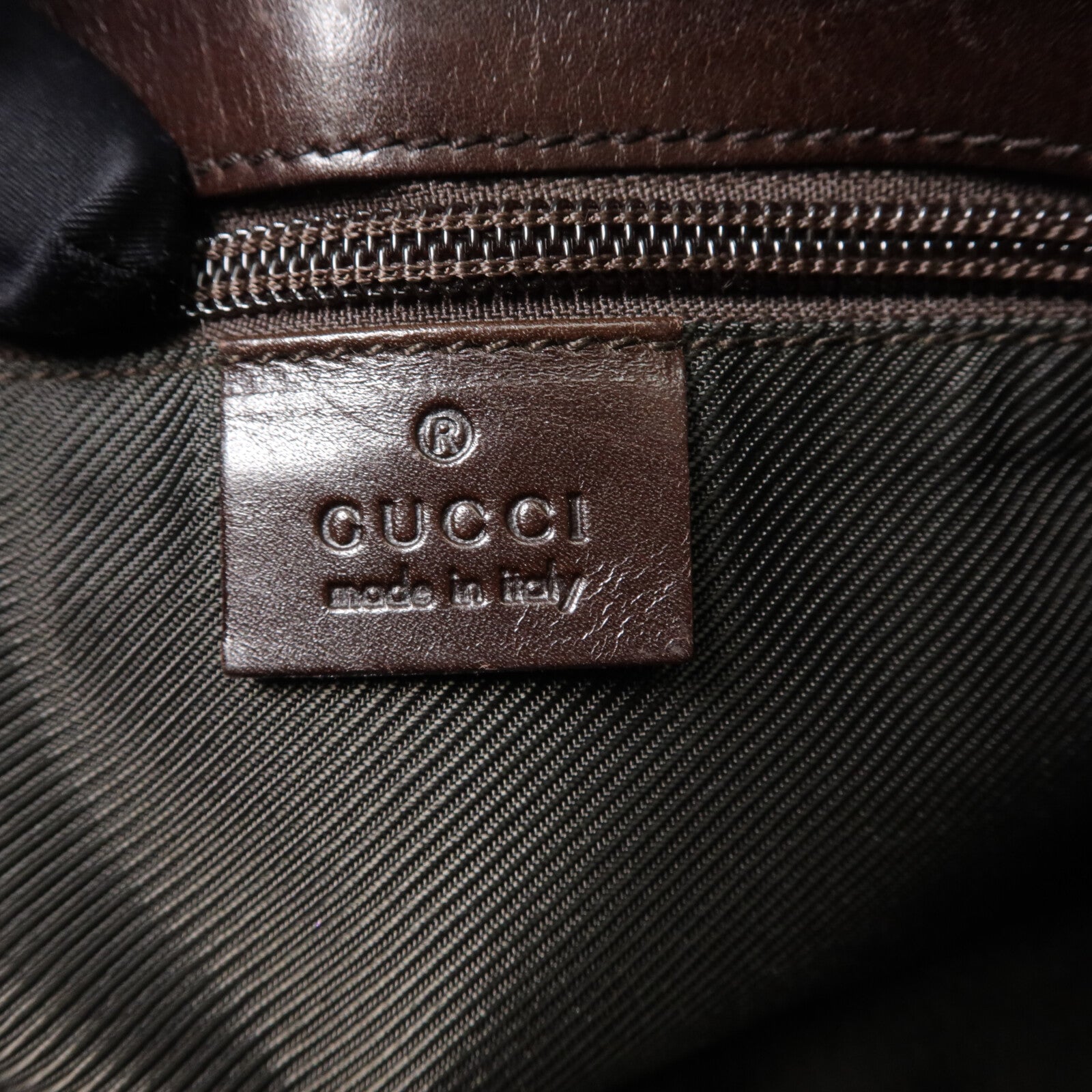 GUCCI 塗層帆布Shoulder Bag肩背袋